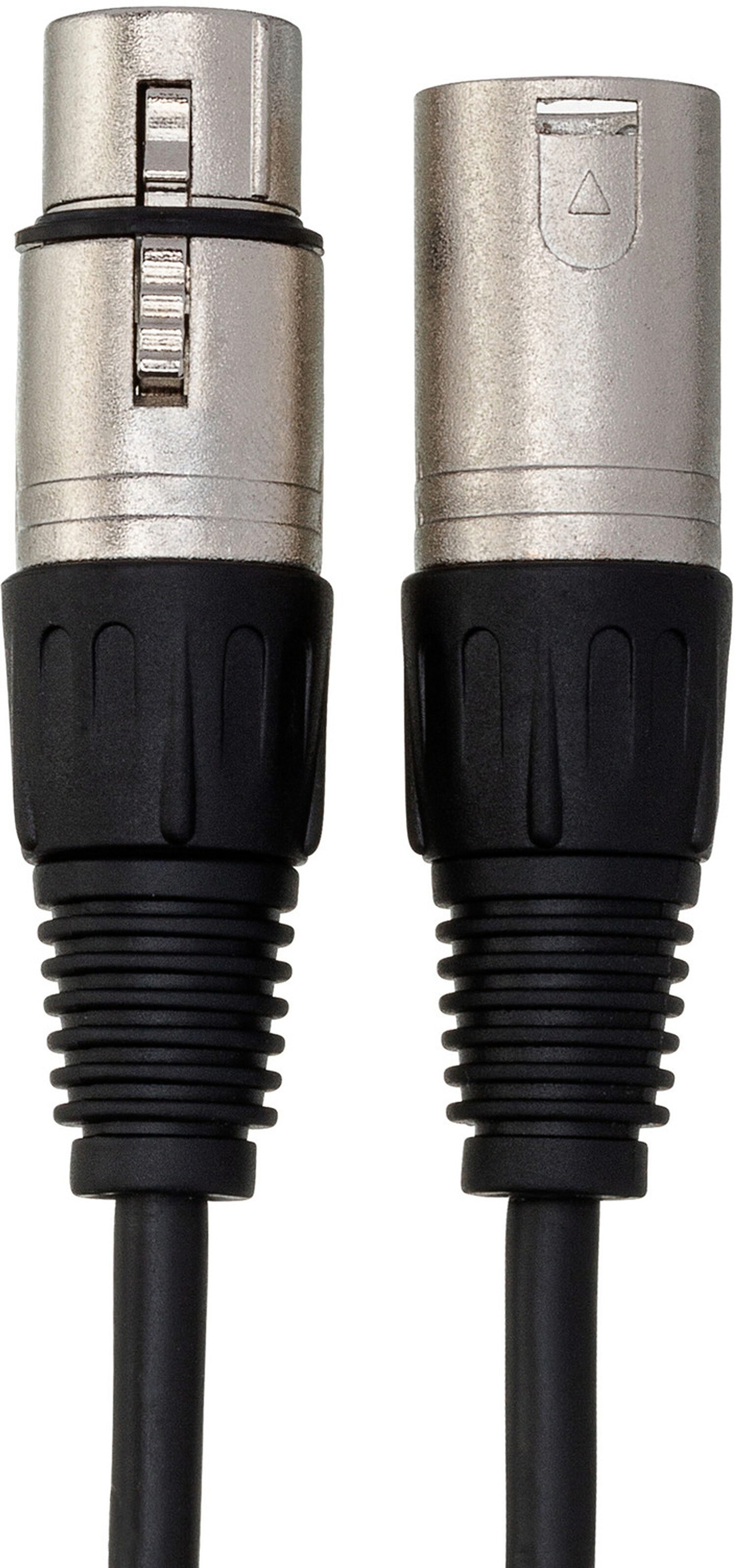 Hosa DMX-500 DMX512 2-Conductor XLR5-M to XLR5-F Cable, 25 foot, DMX-525, Action Position Back