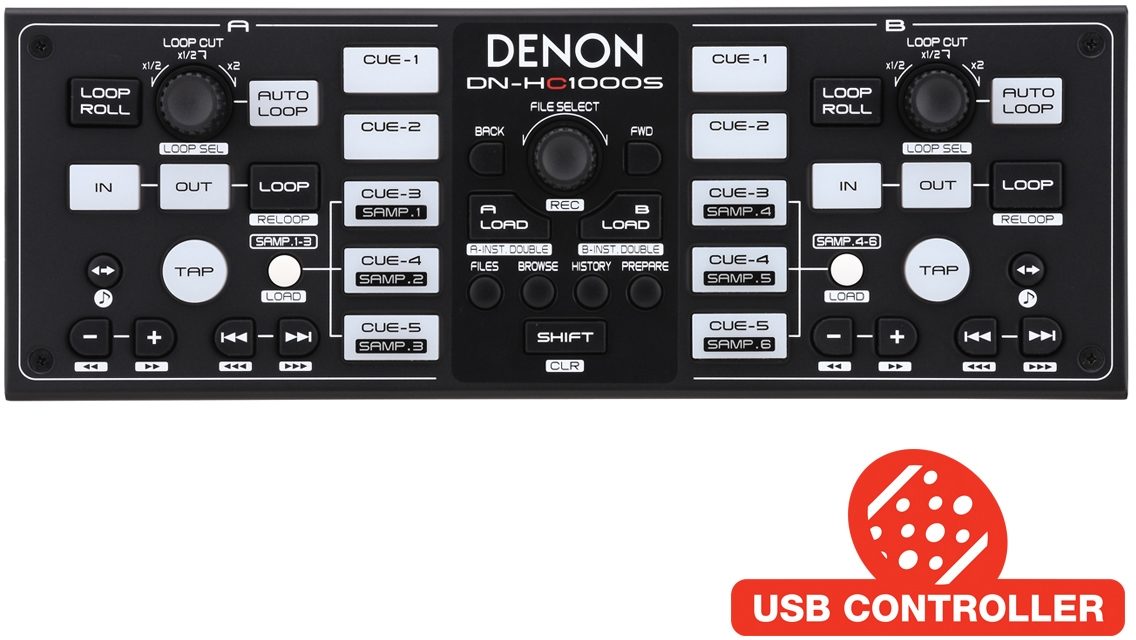 Denon DN-HC1000S Serato Sub Controller | zZounds