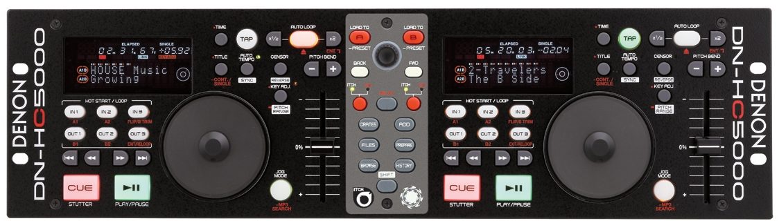 Denon DNHC5000 Serato Itch USB MIDI DJ Controller, Main