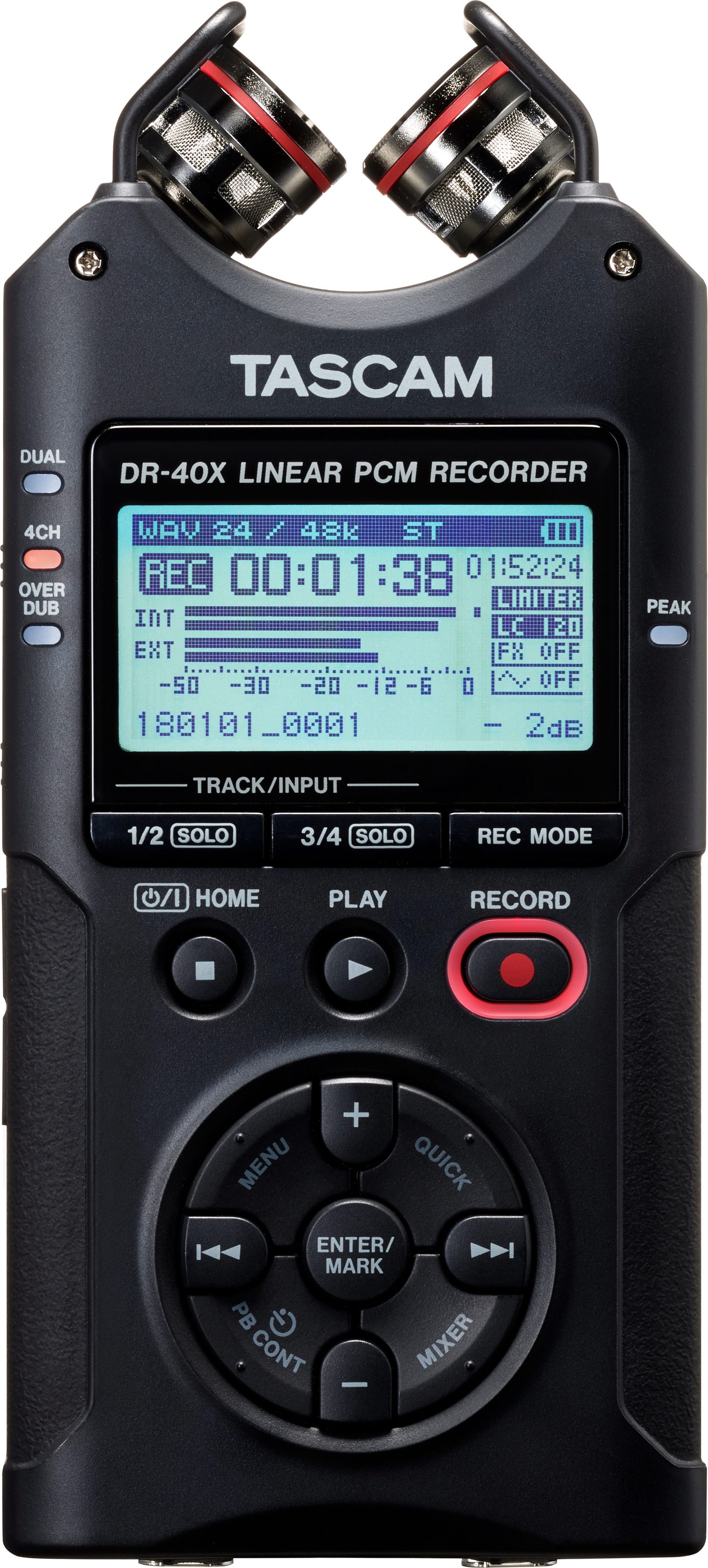 TASCAM DR-40X Handheld Recorder | zZounds