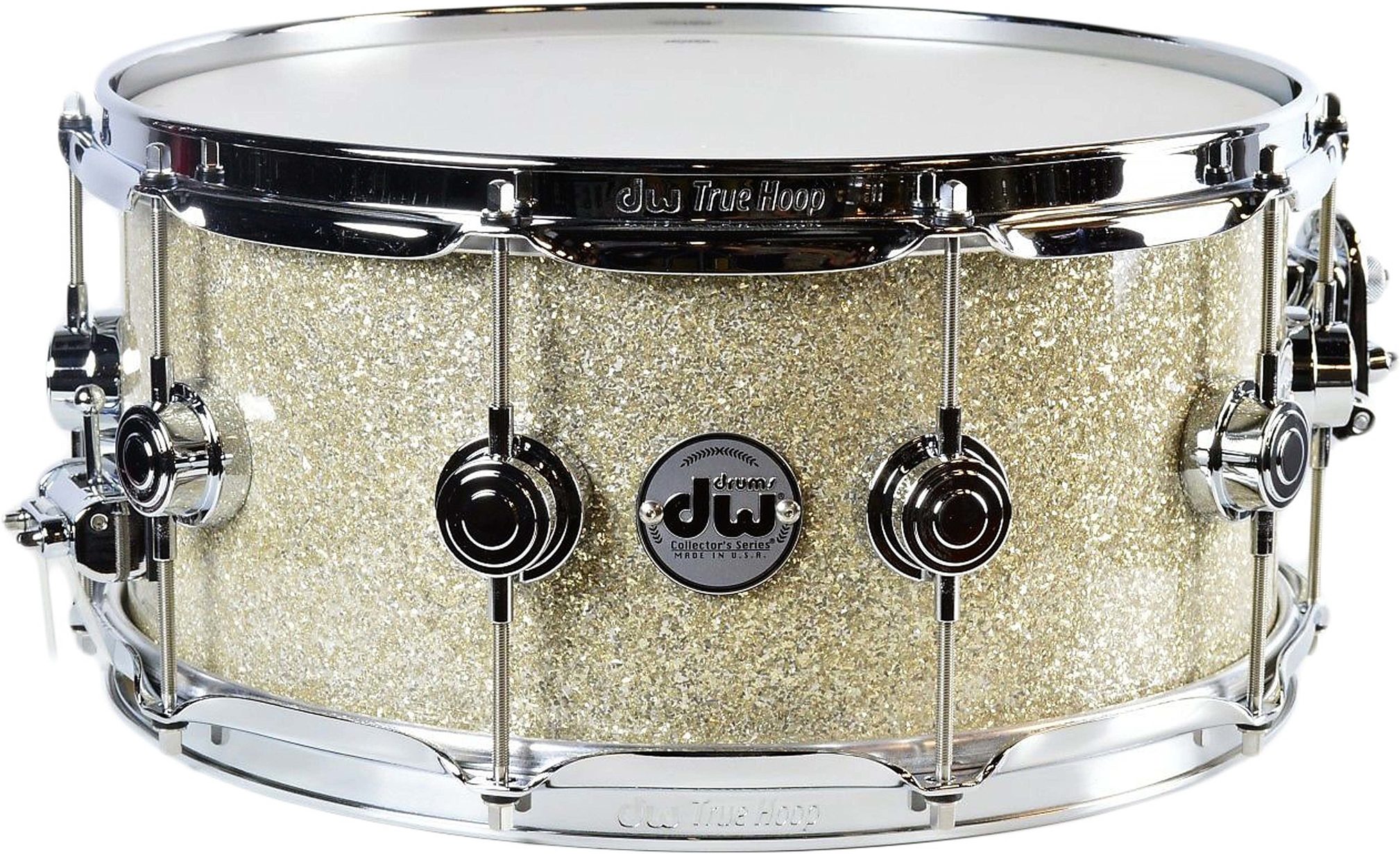 Drum Workshop Collector's Maple Wood Snare Drum, Action Position Back