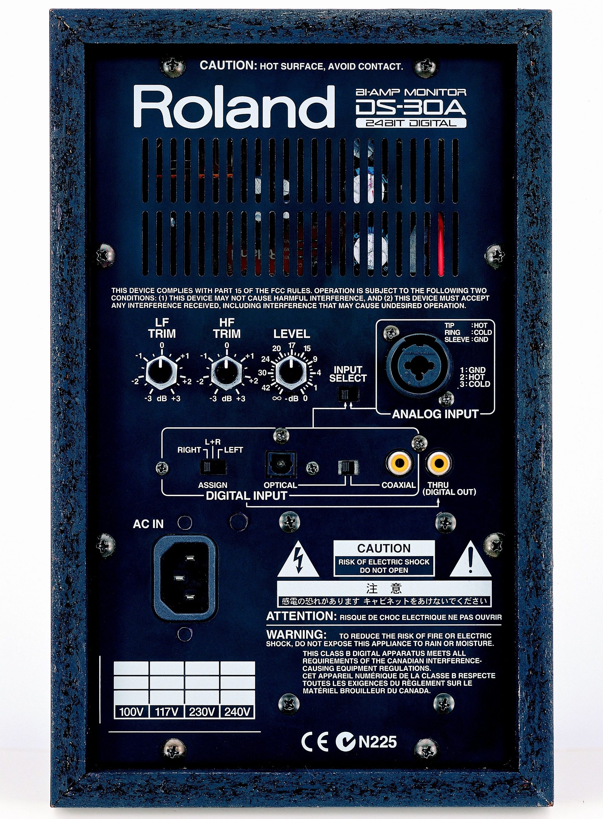 Roland DS30A Powered 24-Bit Digital Reference Monitor | zZounds