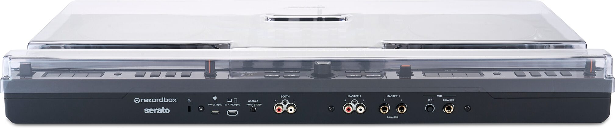 Decksaver Cover for AlphaTheta DDJ-GRV6, New, Action Position Back