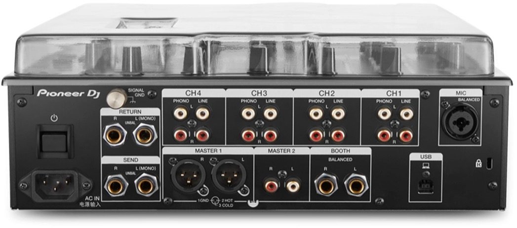 Decksaver Cover for Pioneer DJM-750 MK2 DJ Mixer, ve