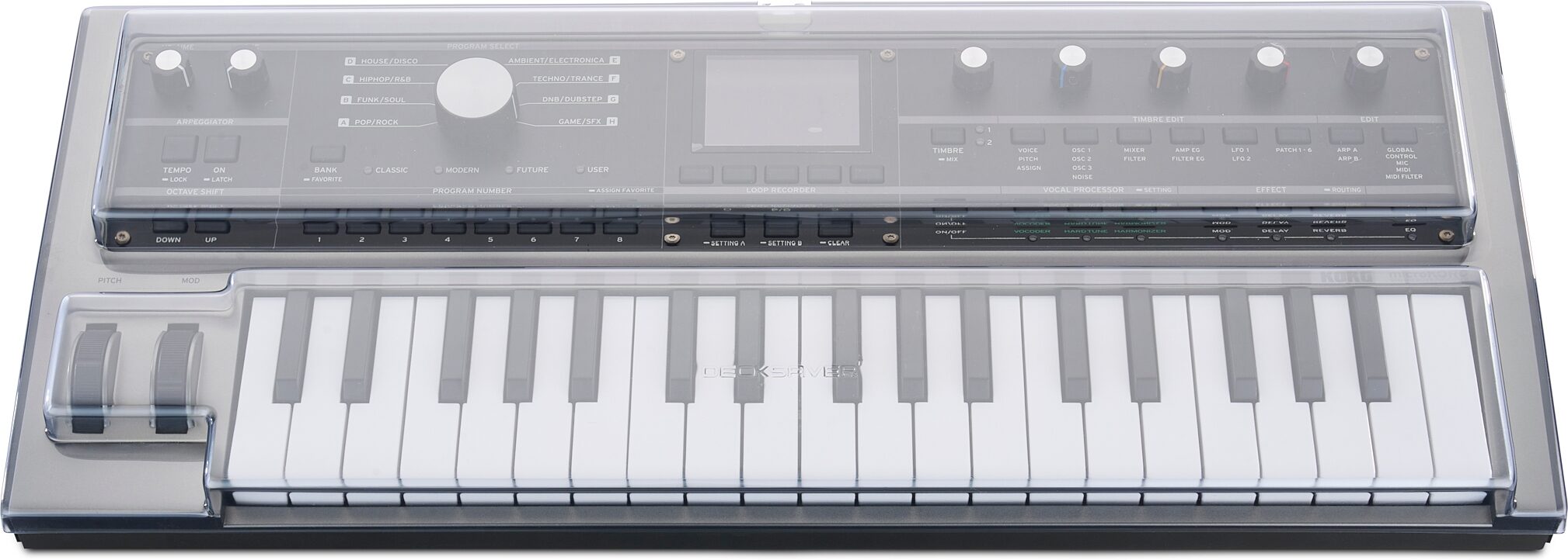 Decksaver Cover for Korg microKORG 2, New, Main