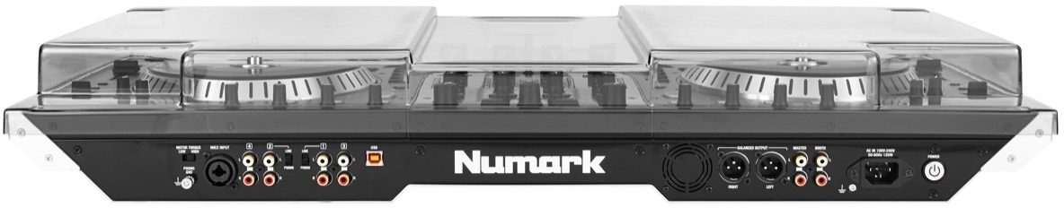 Decksaver Cover for Numark NS7 MKII DJ Controller, Back