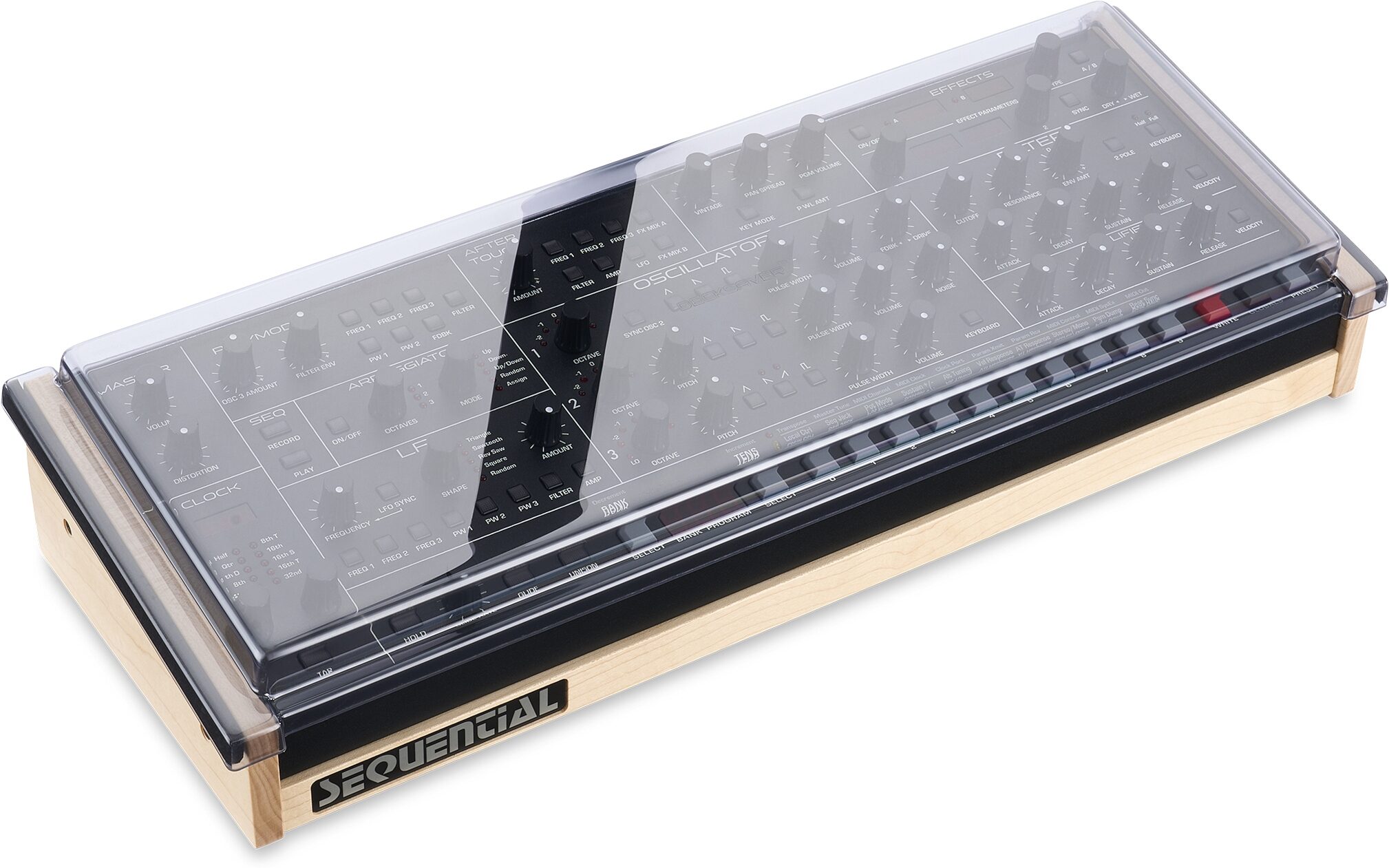 Decksaver Cover Soft Fit for Sequential Trigon6 DT, New, Action Position Back