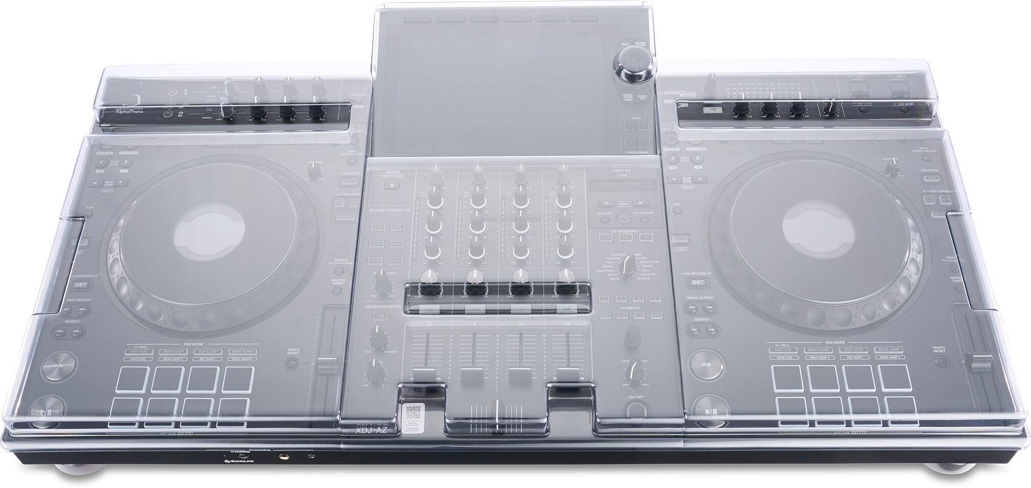 Decksaver Cover for AlphaTheta XDJ-AZ, New, Action Position Back