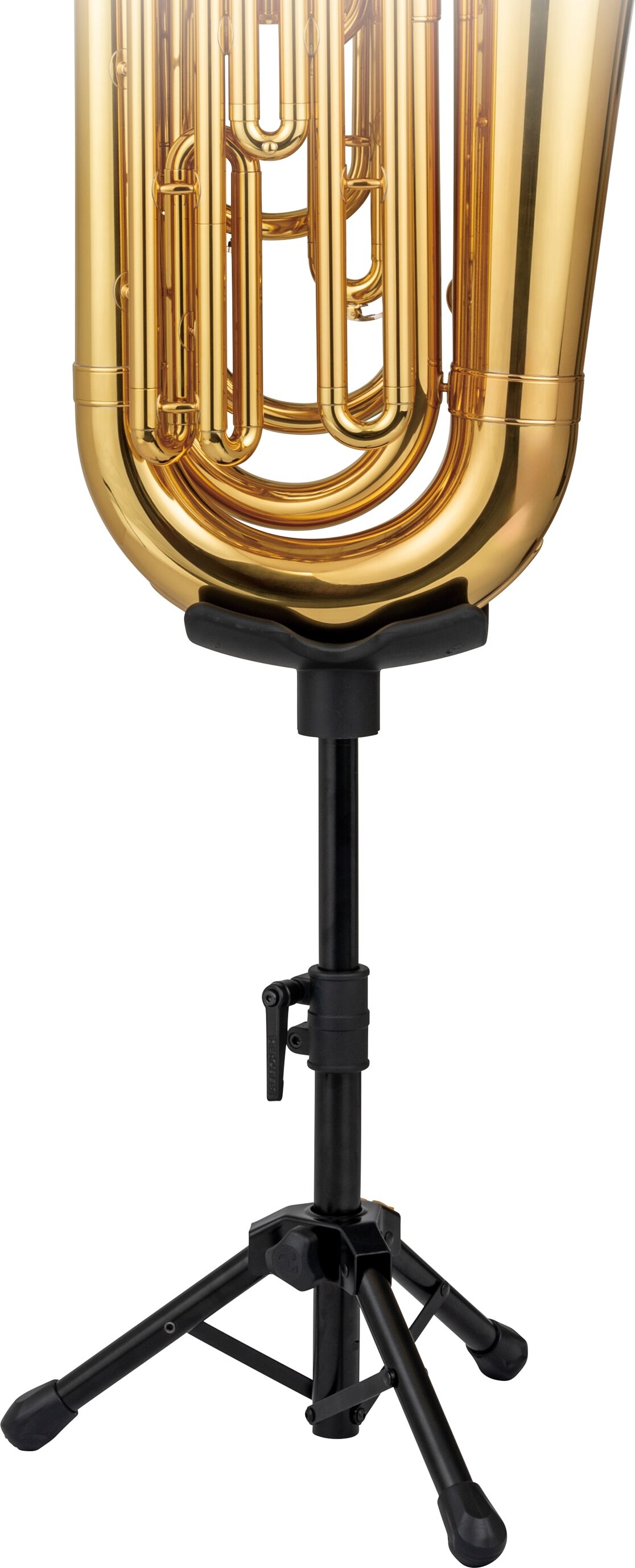 Hercules DS753BB 2-Way Low Brass Stand, New, Action Position Back