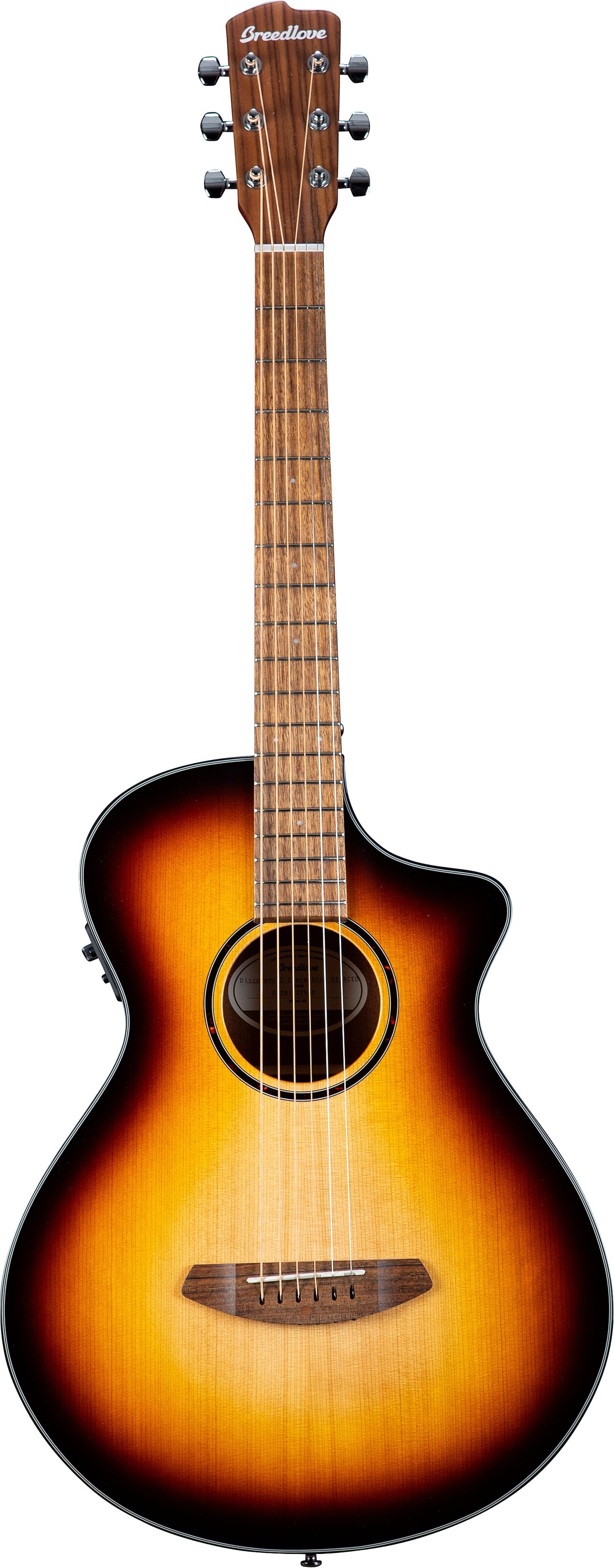 Breedlove ECO Discovery S Concertina CE Cedar Acoustic-Electric Guitar, Action Position Back
