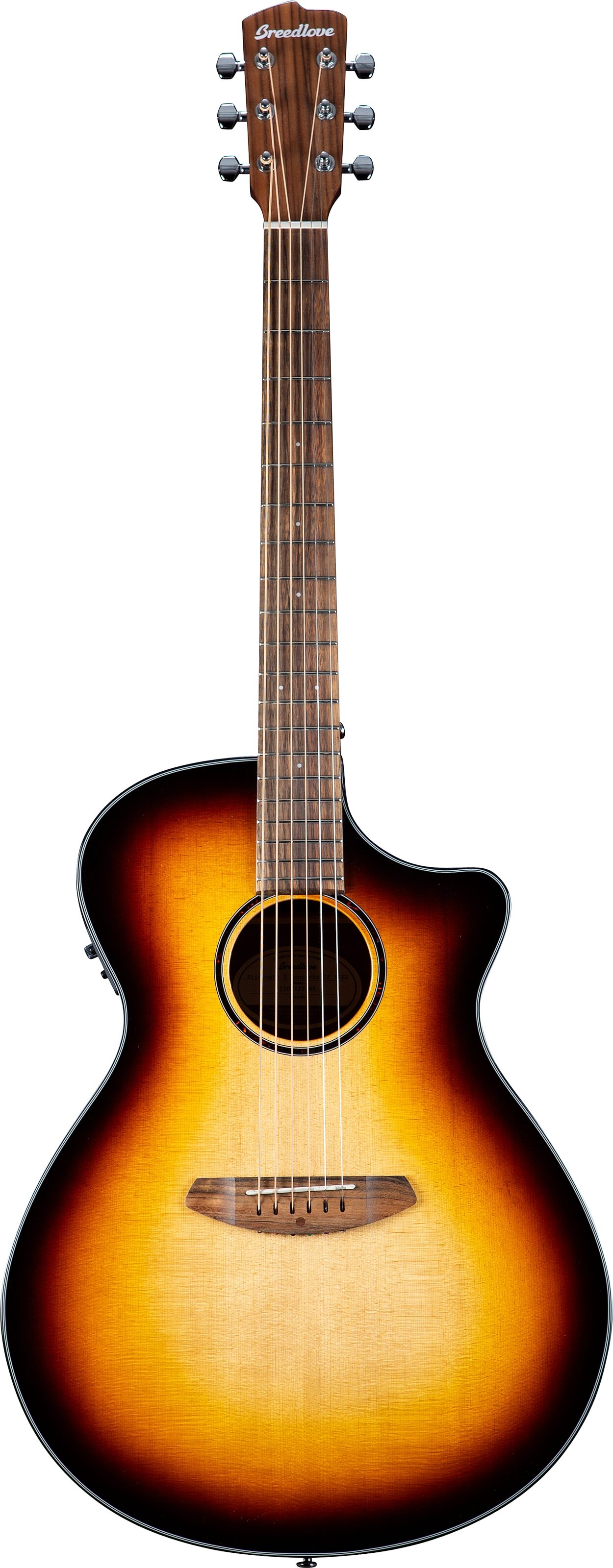 Breedlove ECO Discovery S Concerto CE Acoustic Guitar, Action Position Back