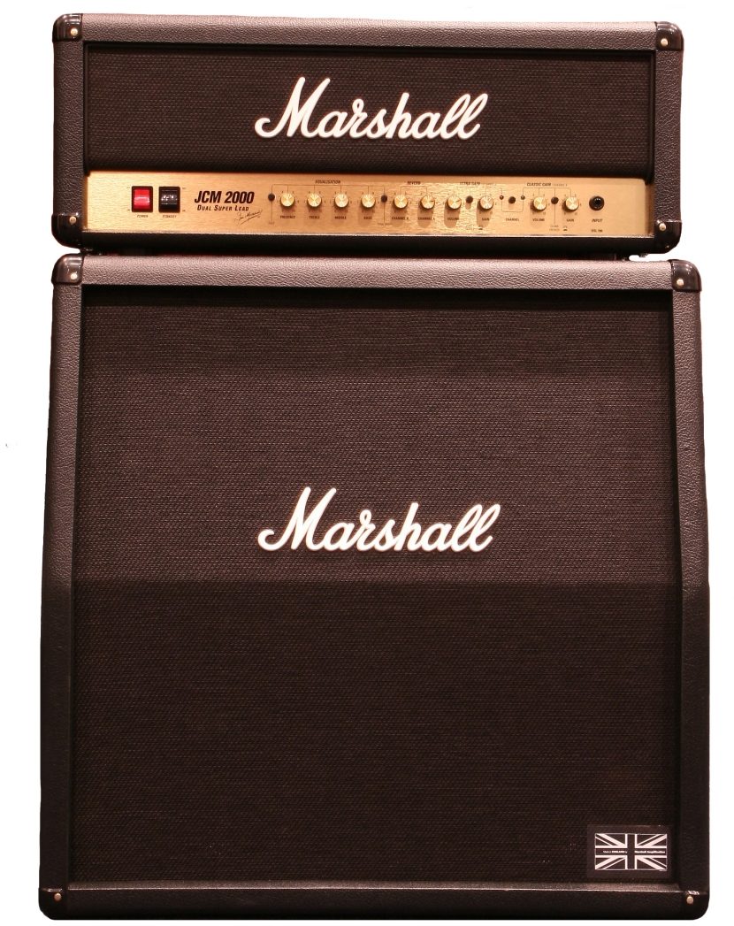 Marshall JCM2000 Guitar Amplifier Half Stack with DSL100MLB Head ...