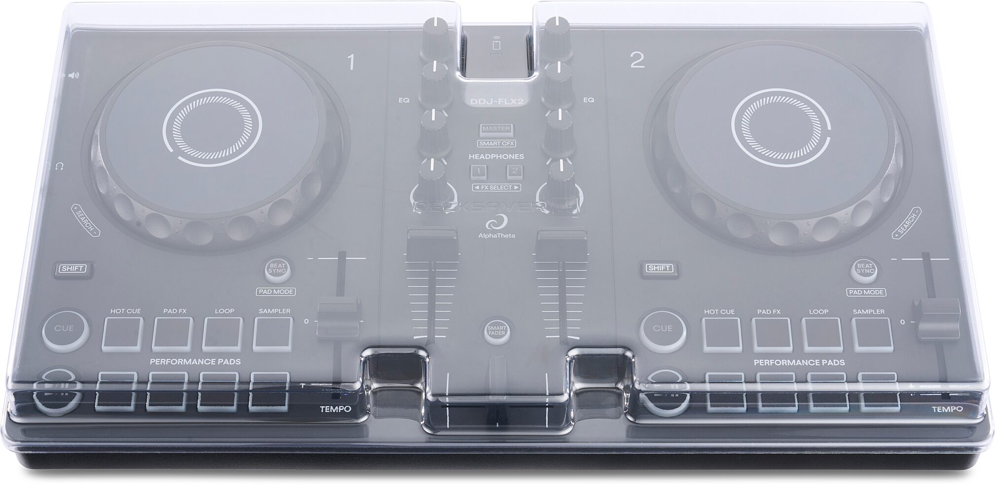 Decksaver Cover for AlphaTheta DDJ-FLX2, New, Action Position Back