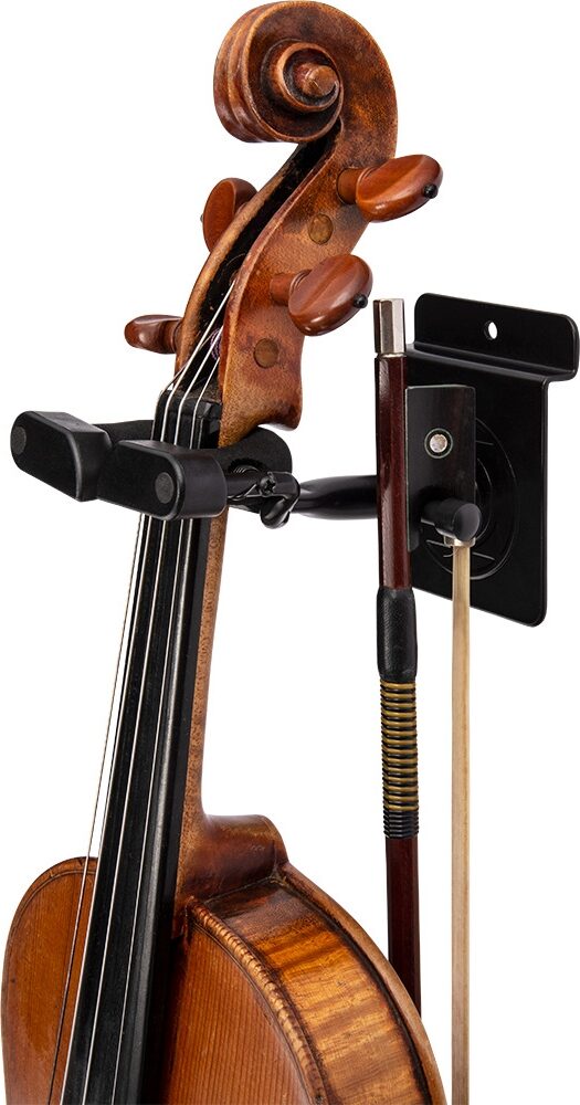 Hercules DSP57SB AGS Violin/Viola Hanger, Slat Wall Mount, New, View