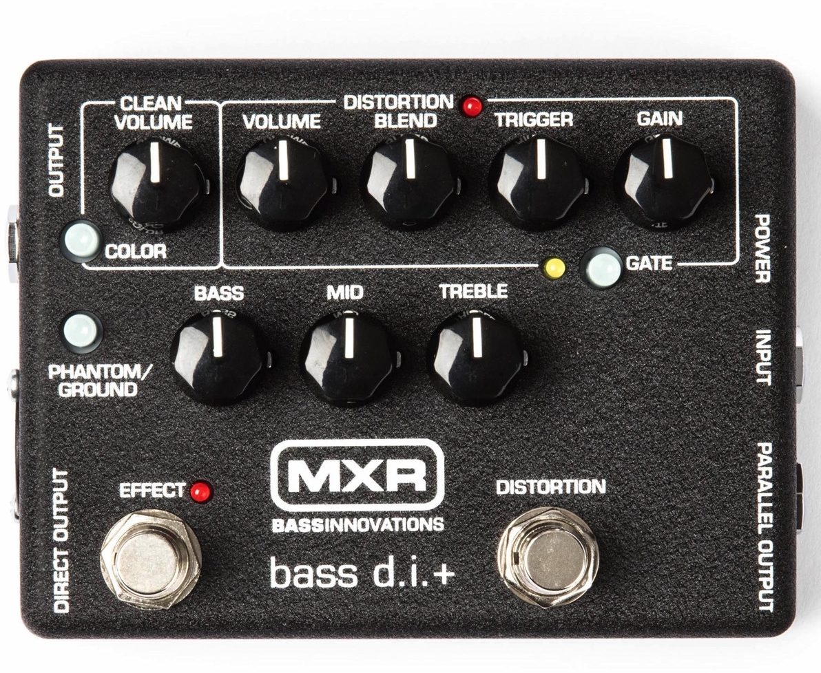 MXR M80 Bass D.I.+ Direct Box and Preamp with Distortion