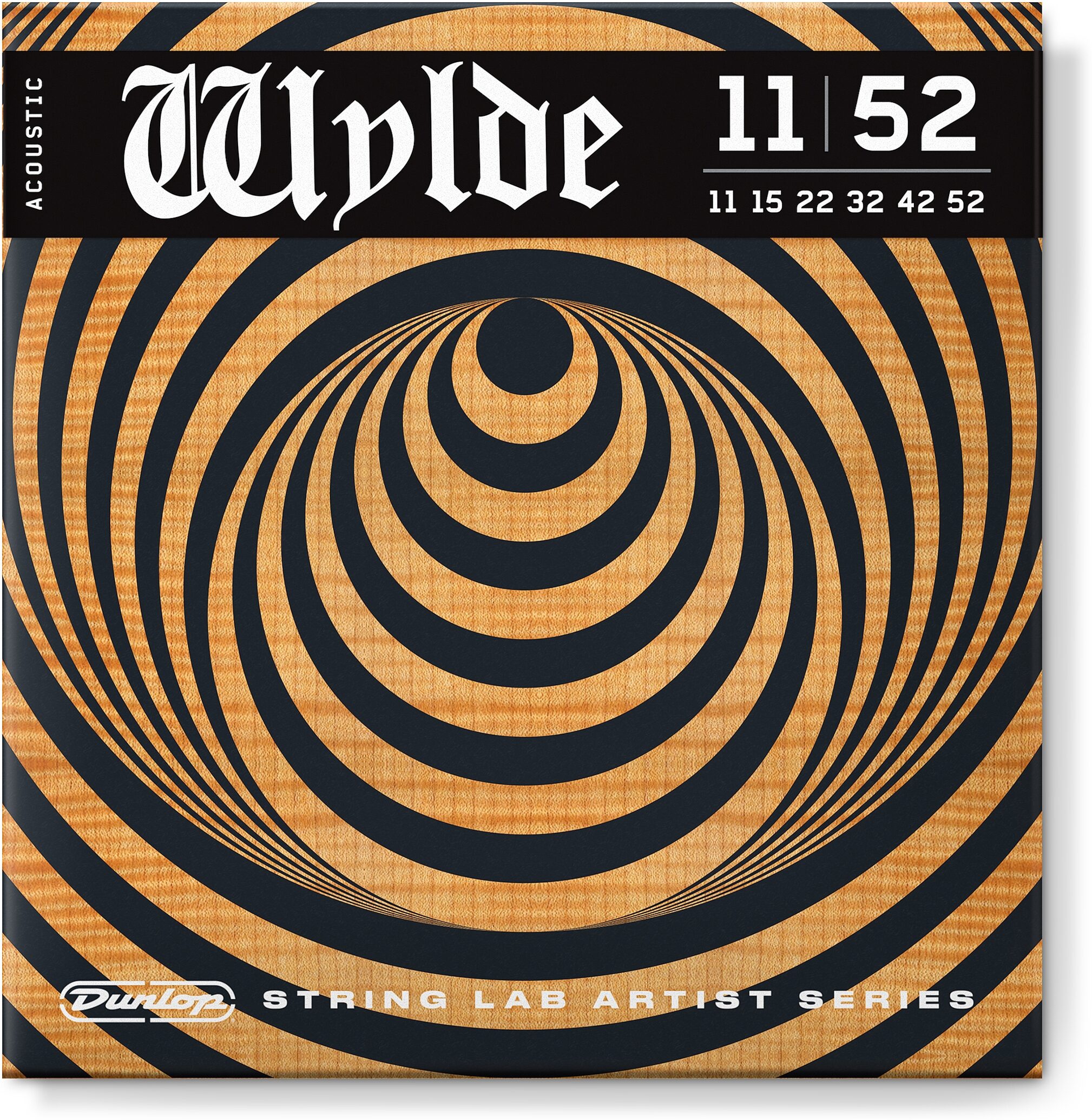Dunlop Zakk Wylde Acoustic Guitar Strings, ZWAP1152, Action Position Front