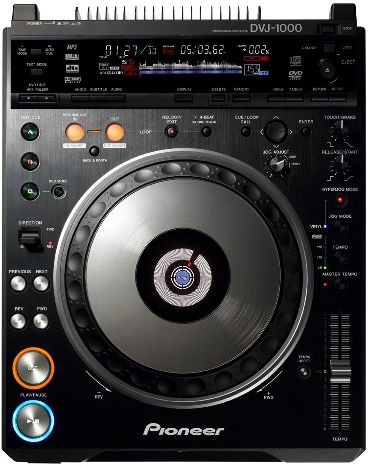 最低価格の Pioneer （ハードケース付） DVJ-1000 DJ機材 - www ...