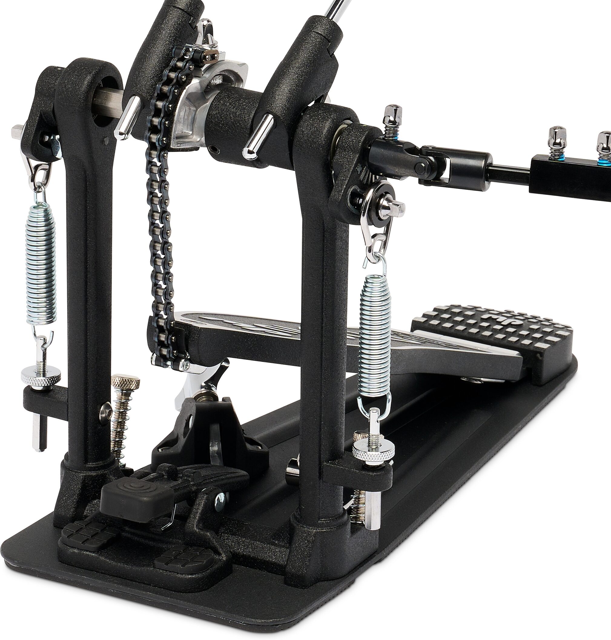 Drum Workshop 2002A Double Bass Drum Pedal, New, Action Position Back