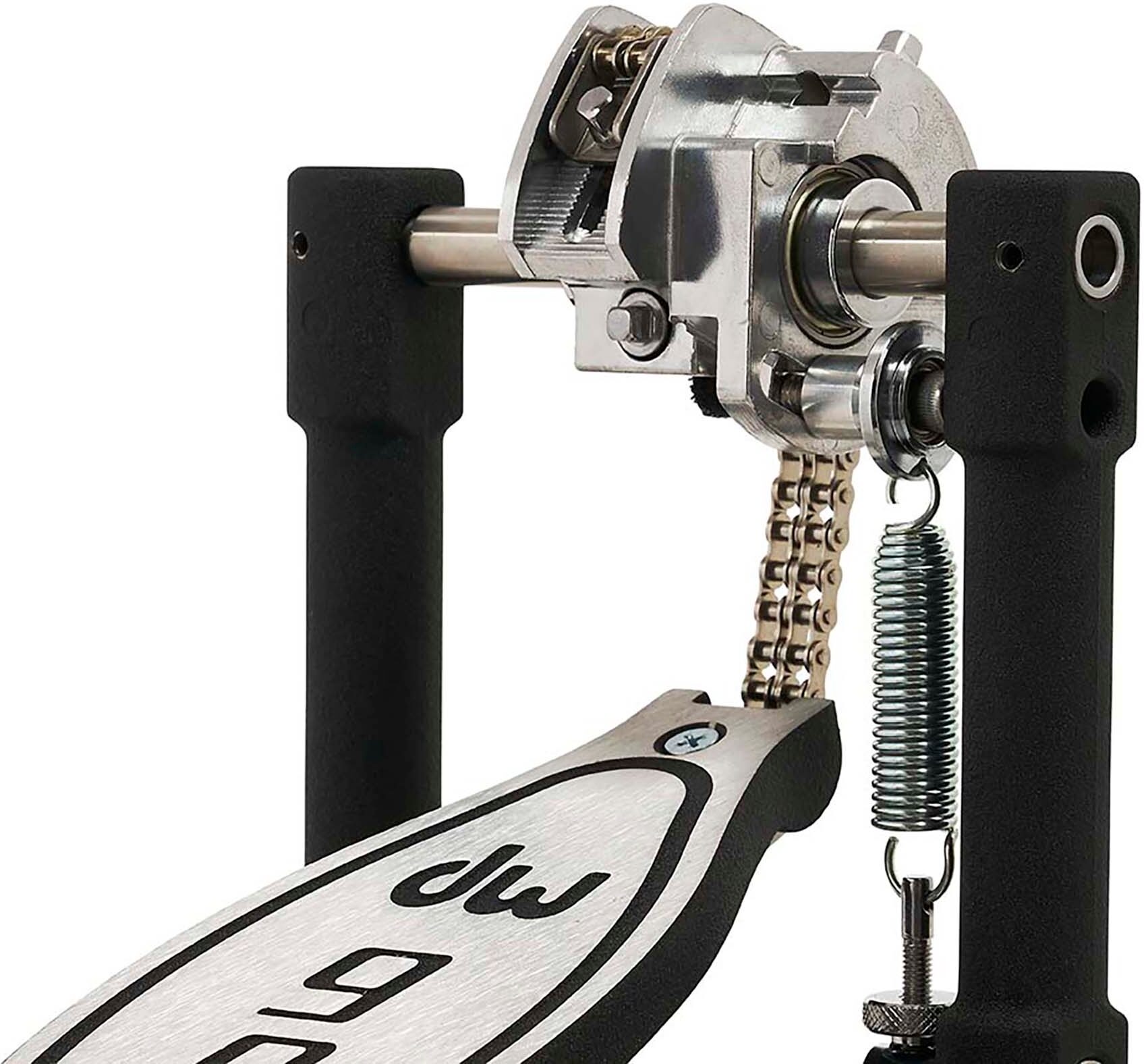 Drum Workshop 9000 Series Double Bass Pedal XF (with Case), New, Action Position Back