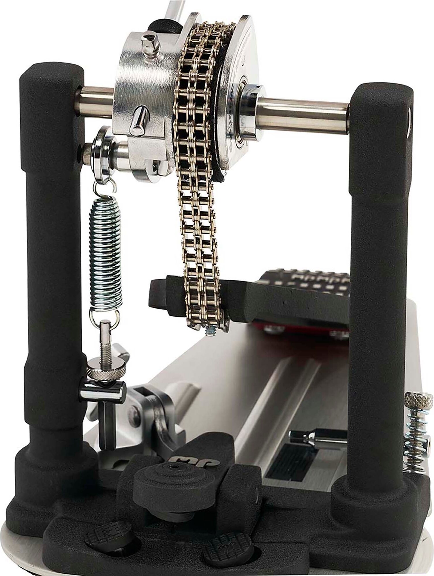 Drum Workshop 9000 Series Double Bass Pedal XF (with Case), New, Action Position Back
