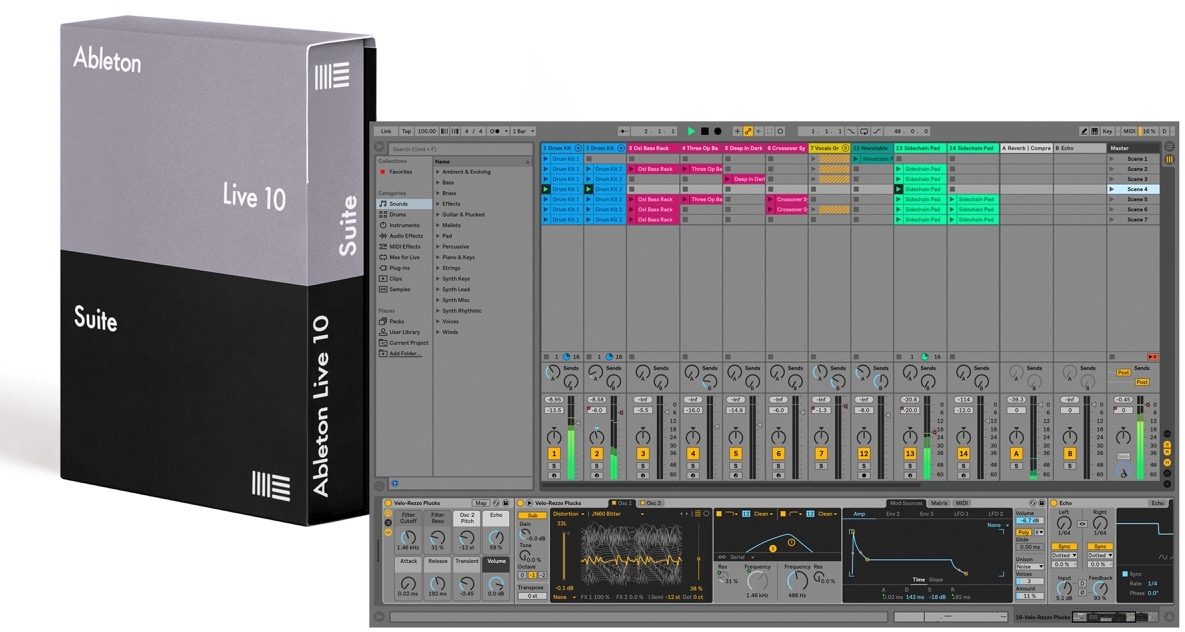 Ableton Live 10 Suite Music Production Software | zZounds