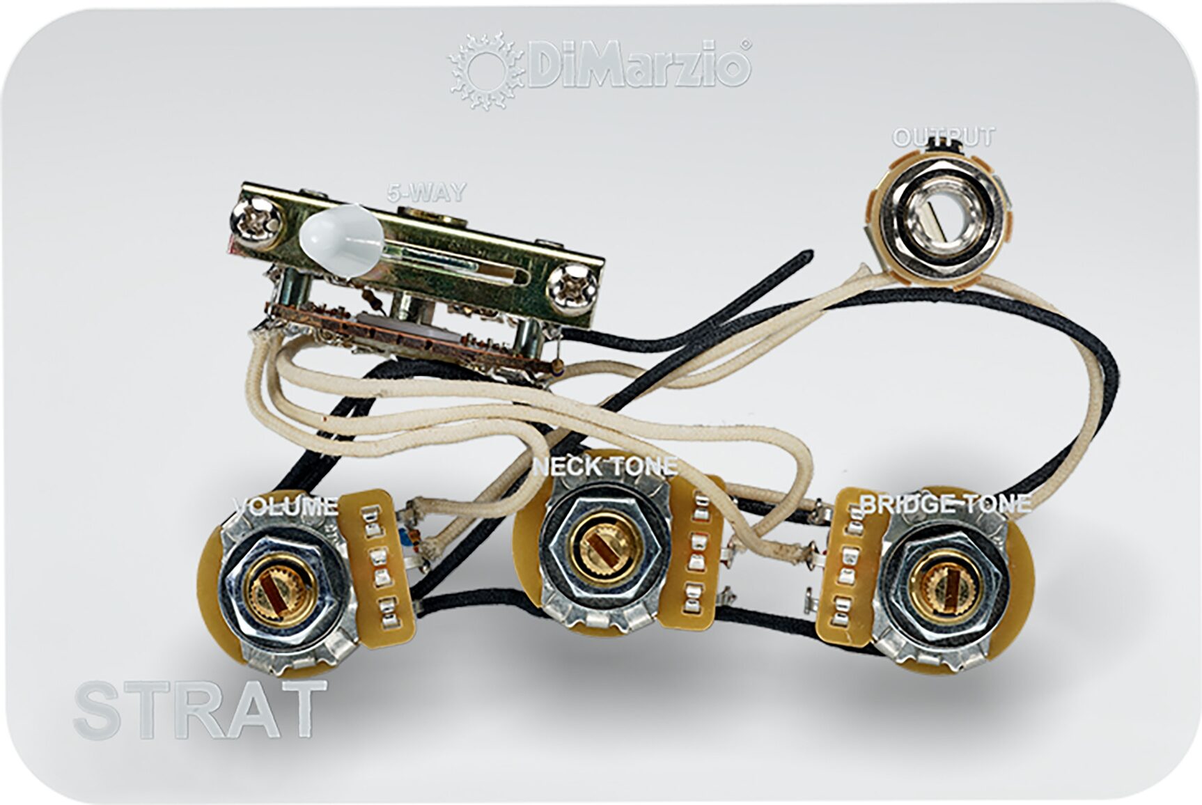 DiMarzio GW2113 HSS Strat Wiring Harness, New, Action Position Back