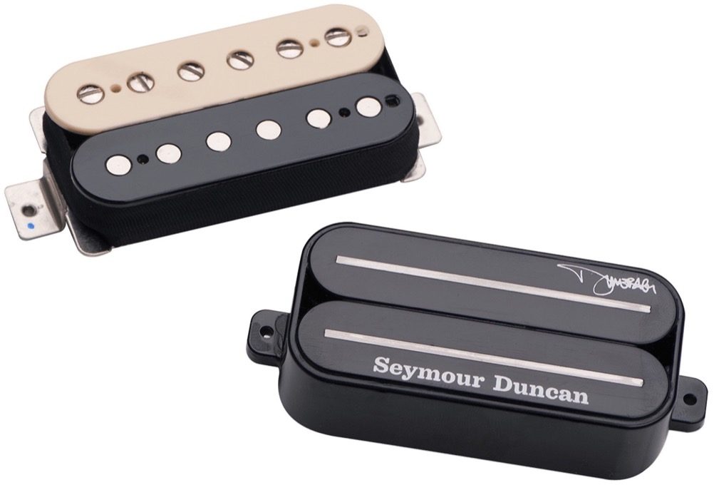 Seymour Duncan Dimebag Electric Guitar Pickup Set, Zebra, Zebra