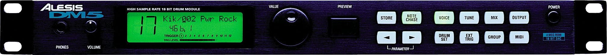 Alesis DM5 Drum Module, Main