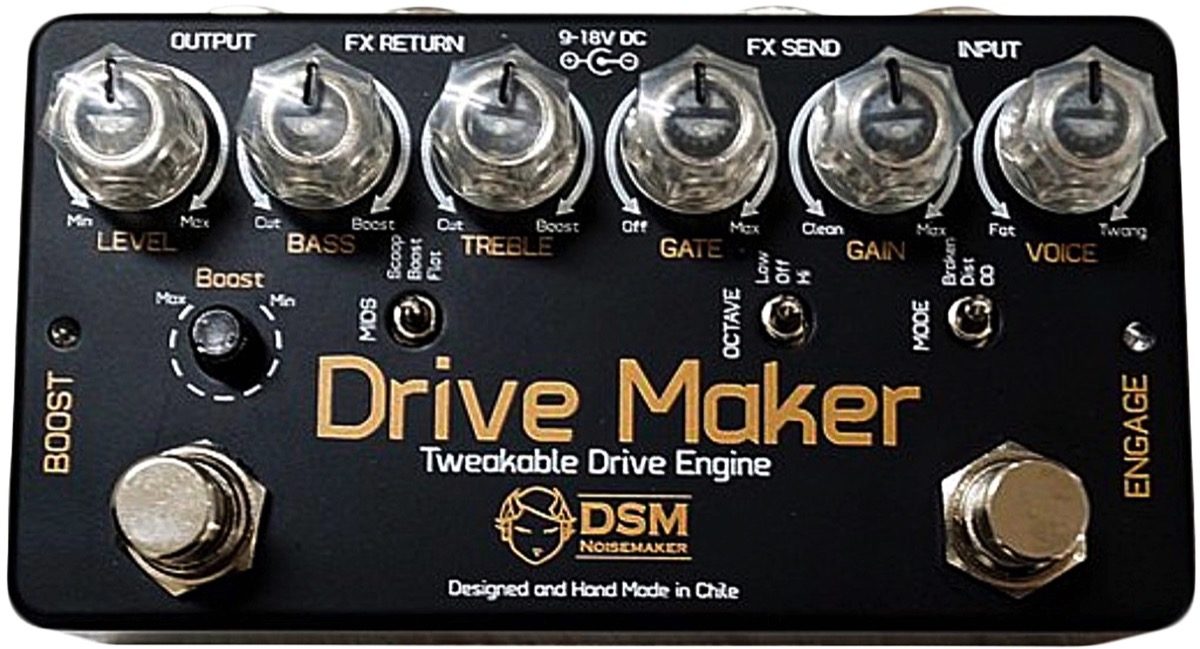 DSM Noisemaker Drive Maker Overdrive and Distortion Pedal