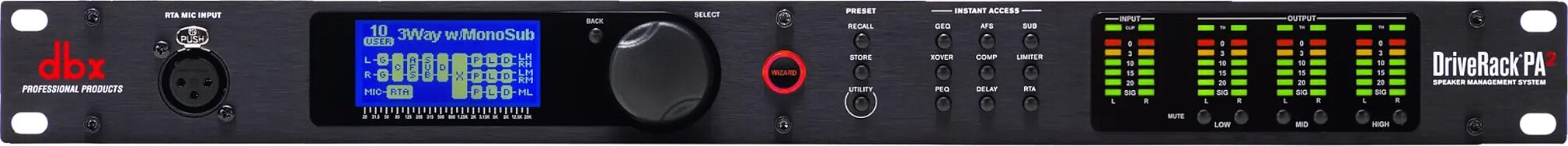 dbx DriveRack PA2 Speaker Management System | zZounds
