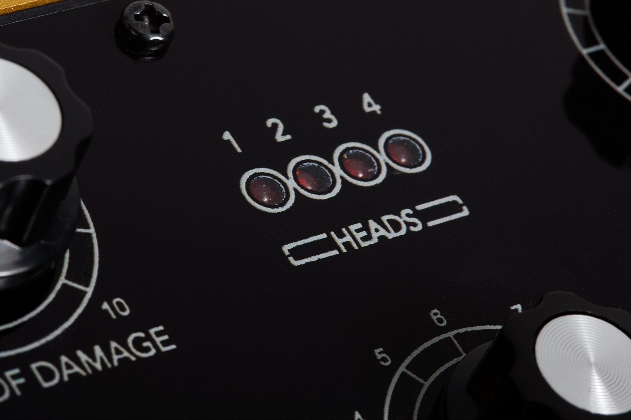 Gurus Echosex 2 T7E Echo Pedal, Action Position Back