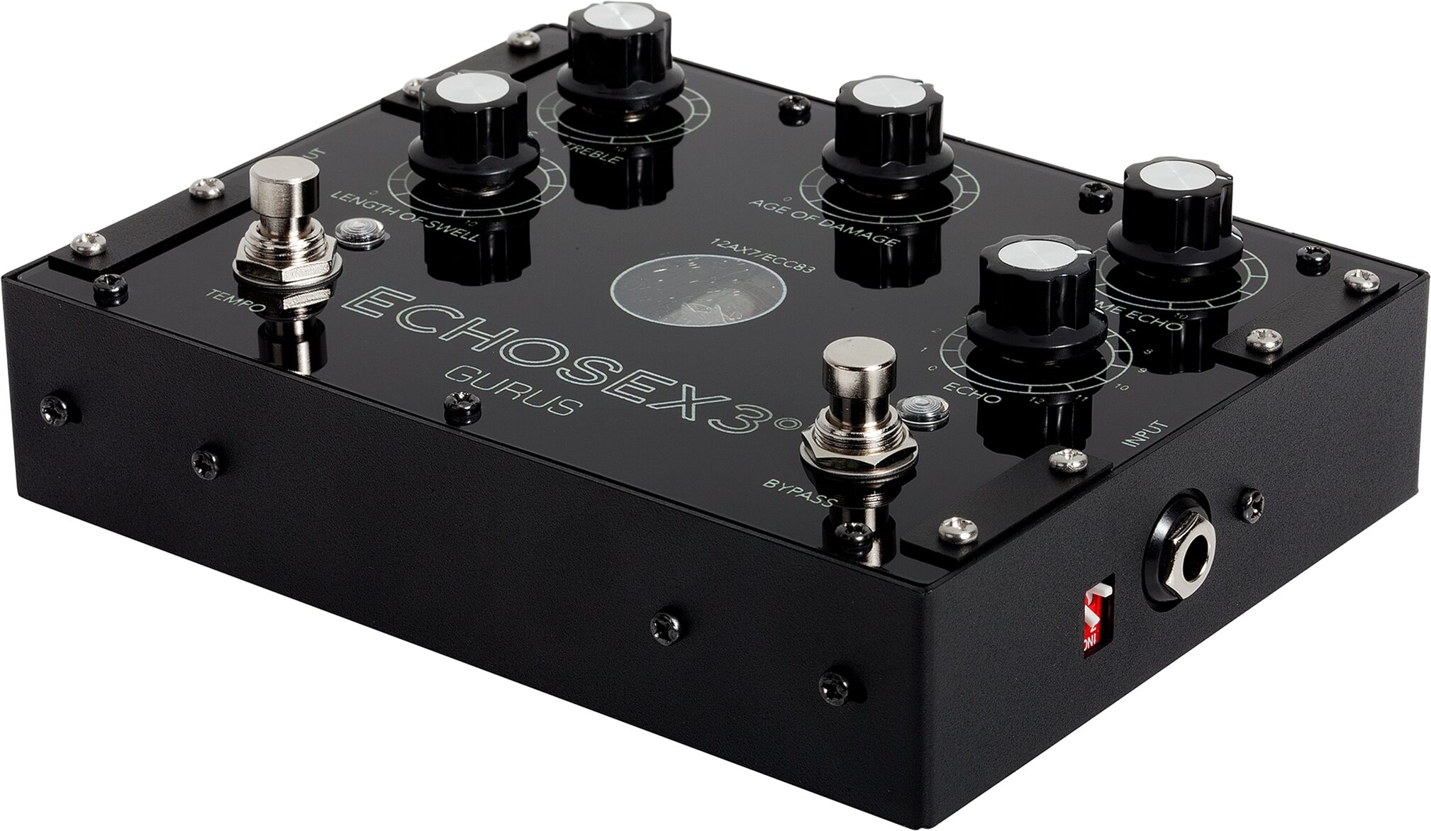 Gurus Echosex 3 Echo Pedal, Action Position Back