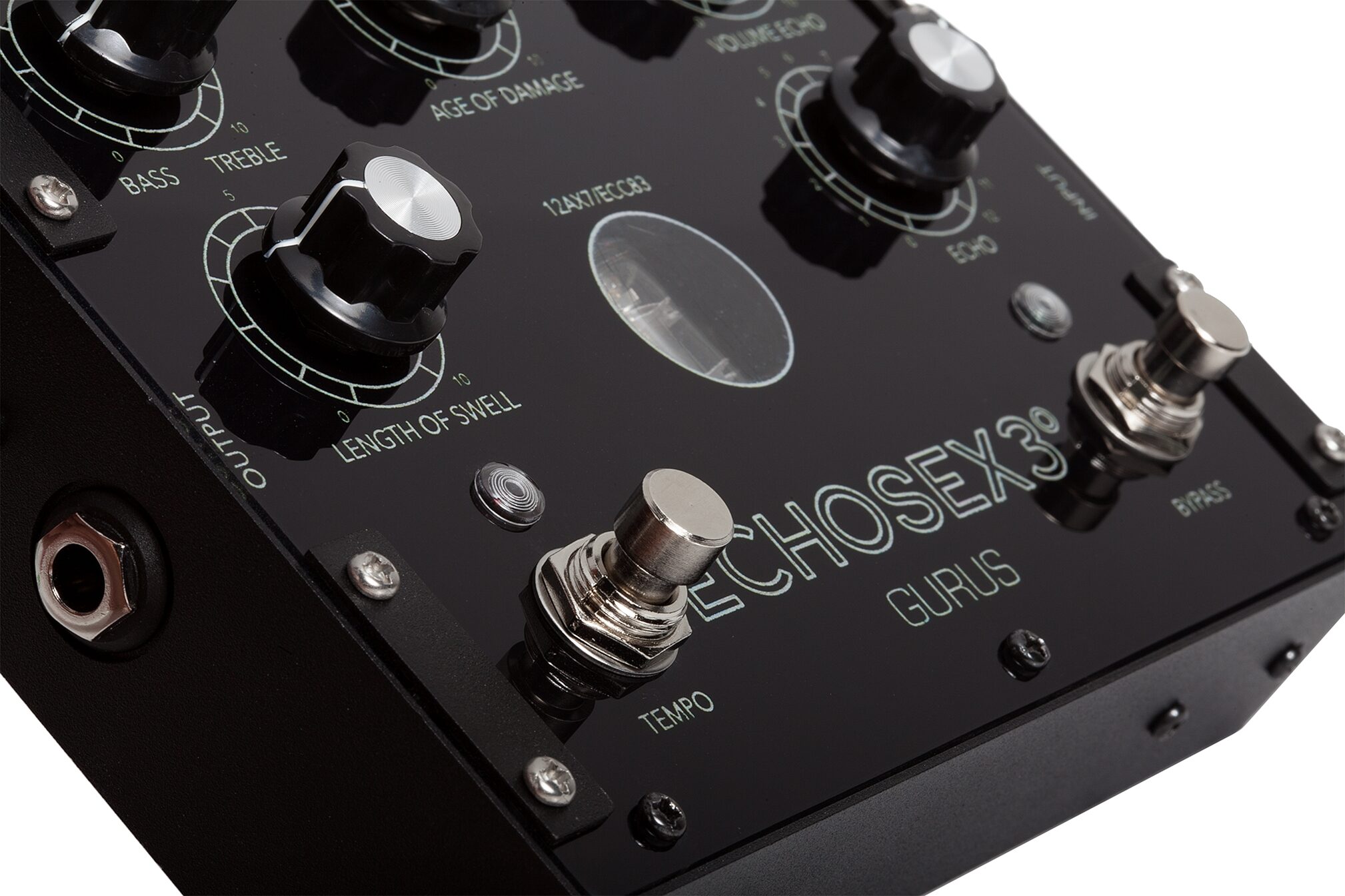 Gurus Echosex 3 Echo Pedal, Action Position Back