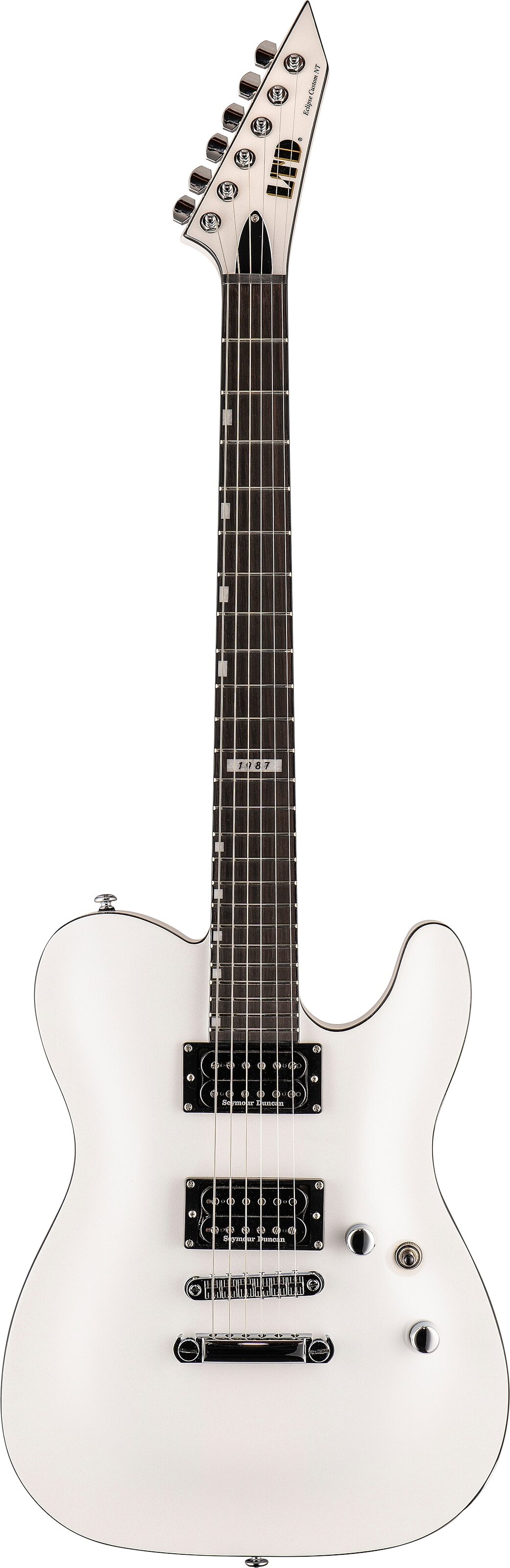 ESP LTD Eclipse 87 NT Electric Guitar, Action Position Back