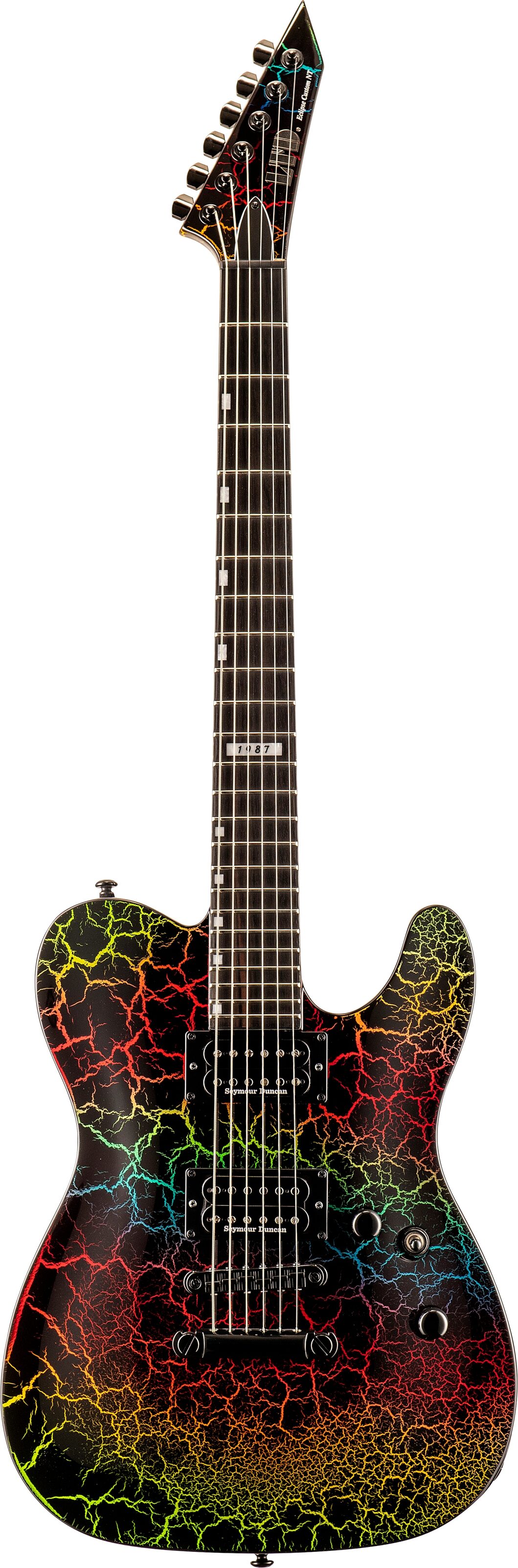 ESP LTD Eclipse 87 NT Electric Guitar, Action Position Back