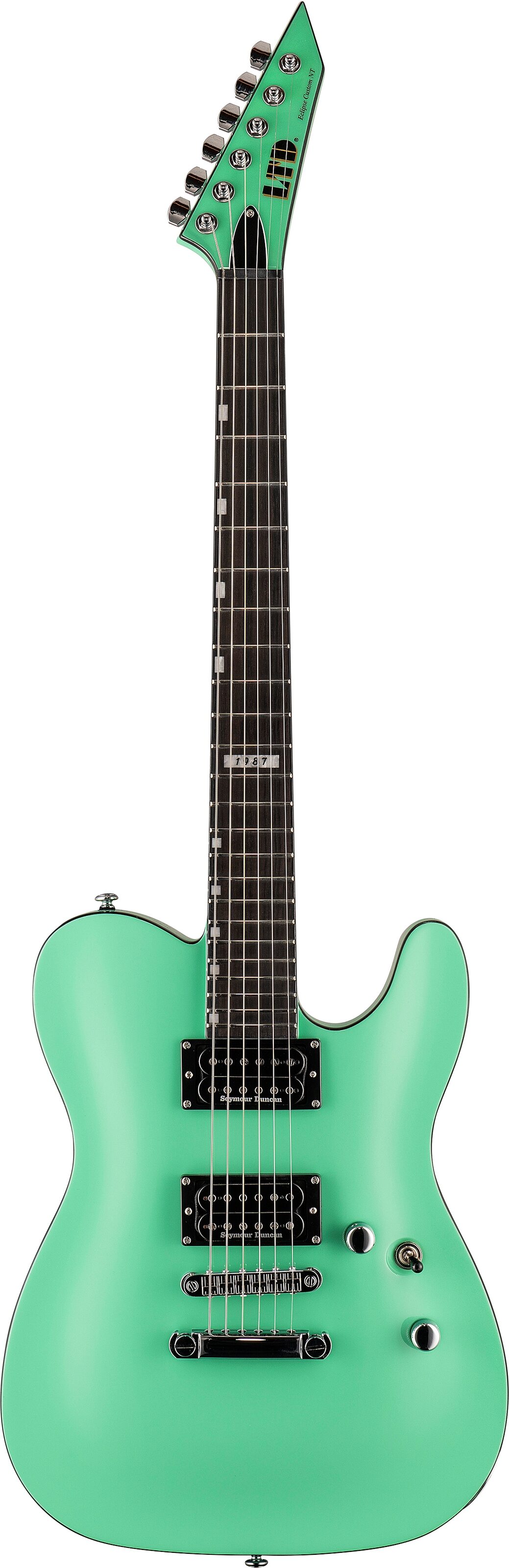 ESP LTD Eclipse 87 NT Electric Guitar, Action Position Back