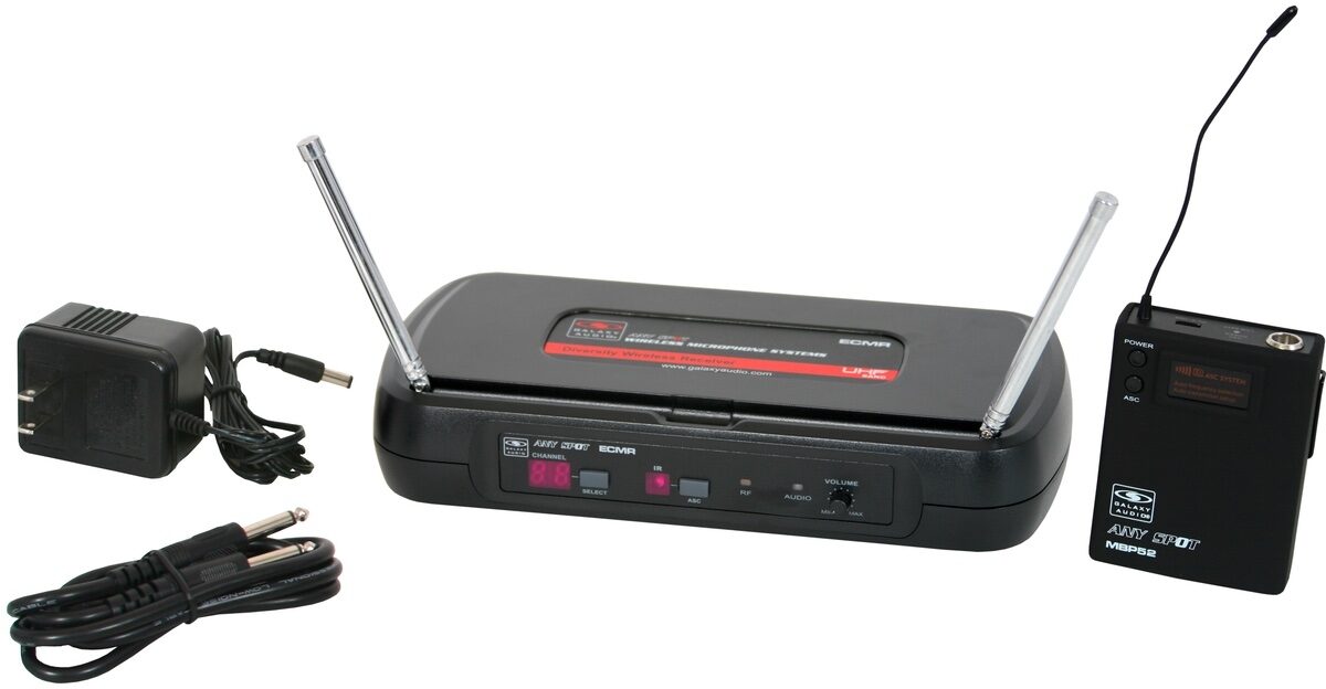 Galaxy Audio ECMR/52 Body Pack Wireless System, Main