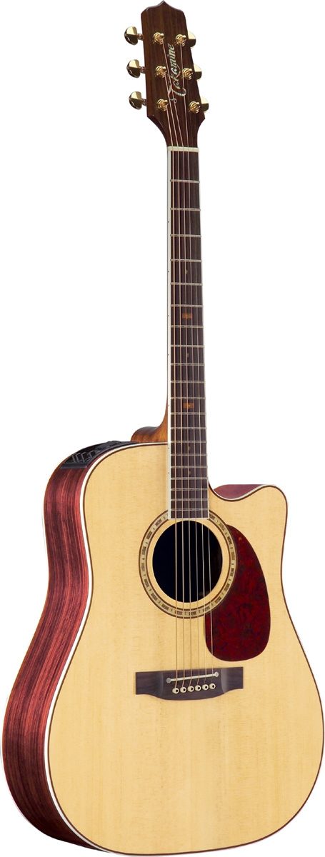 Takamine EF360SC Dreadnought Cutaway Acoustic-Electric Guitar, Main