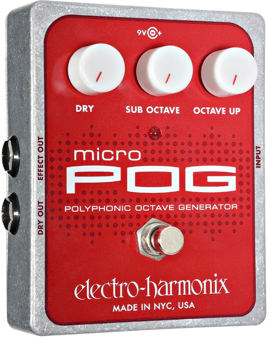 EHX Micro POG Polyphonic Octave Pedal | zZounds