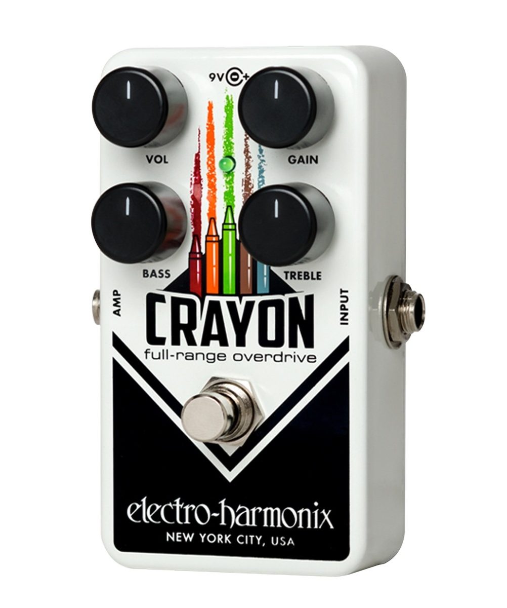 Electro-Harmonix Crayon Full-Range Overdrive Pedal, 69, Main