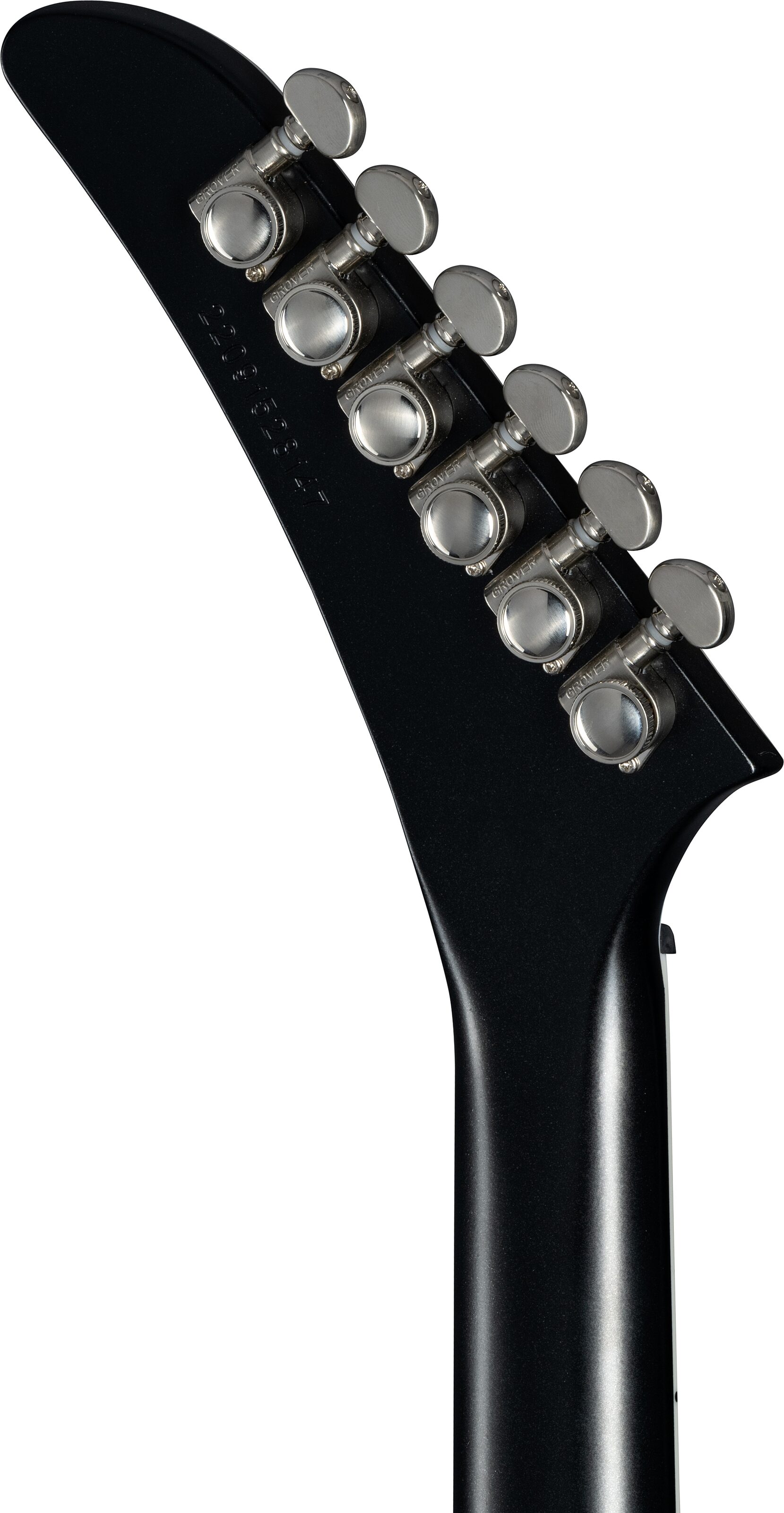 Epiphone Extura Prophecy Electric Guitar, Aged Jet Black Metallic, Action Position Back