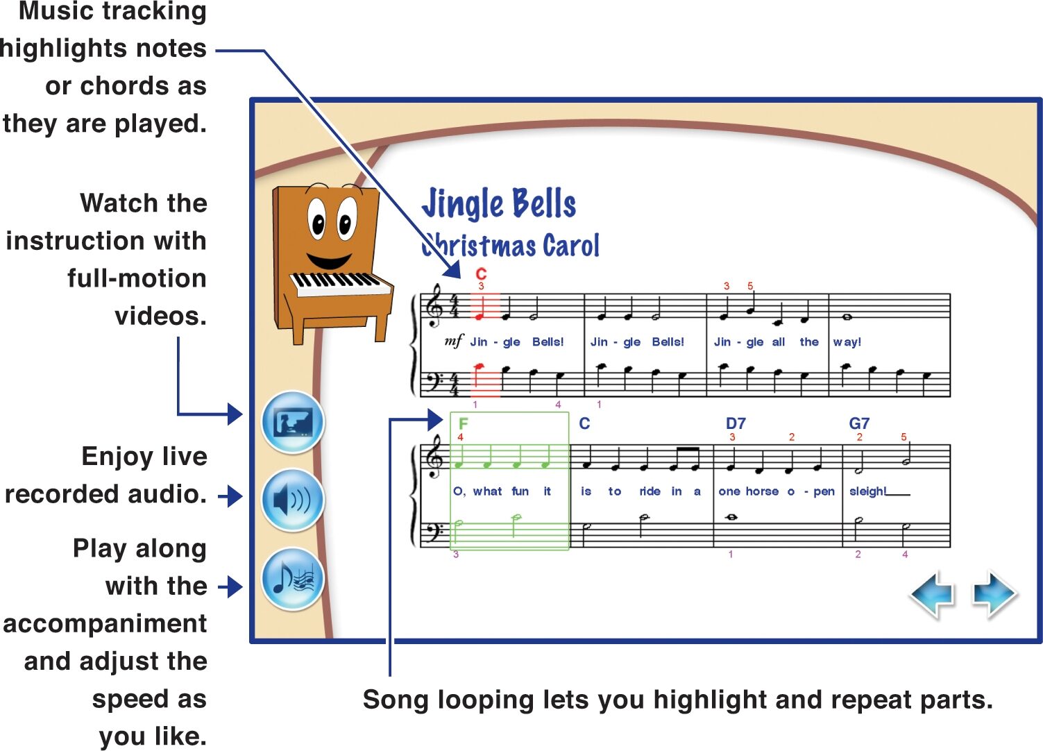 eMedia My Piano Starter Pack for Kids, Screenshot Front