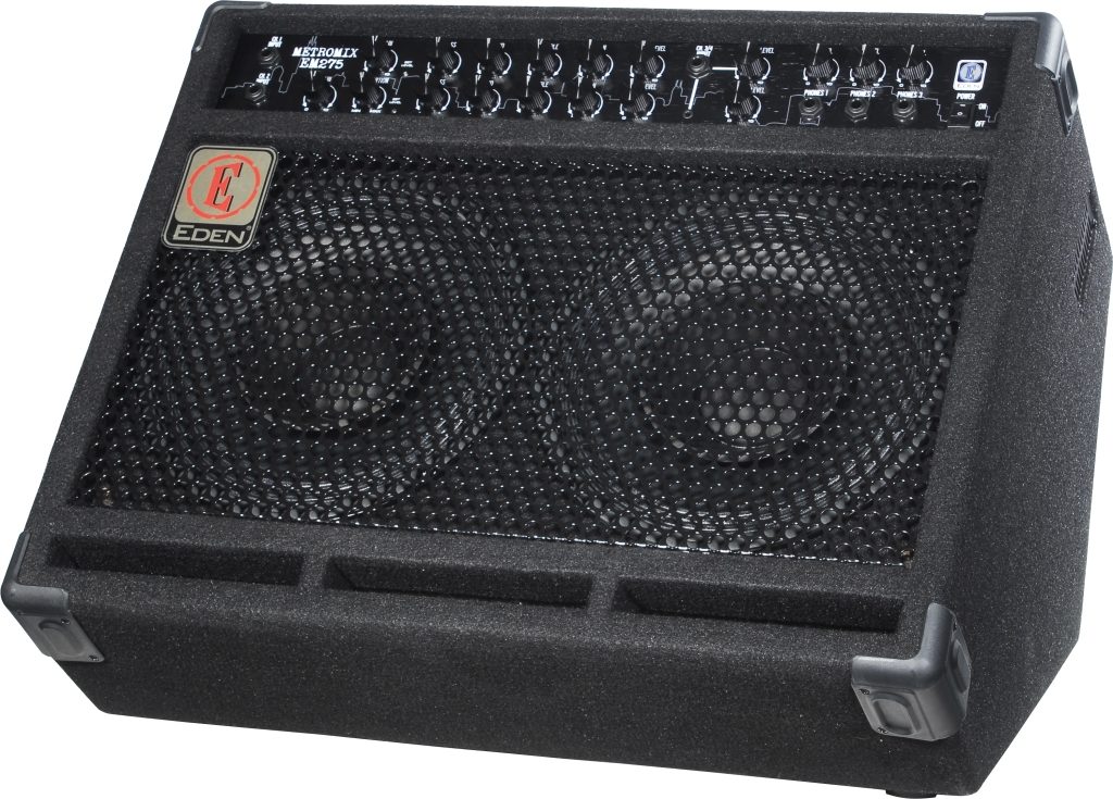 Eden EM275 Metromix Guitar Combo Amplifier (150 Watts, 2x10"), Angle 1