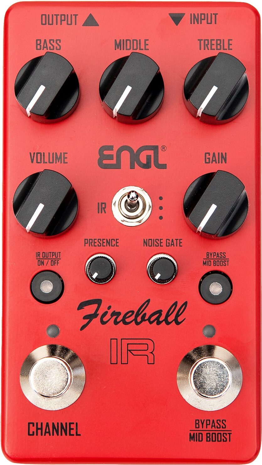 ENGL EP635 Fireball IR Preamp Pedal, New, Action Position Back