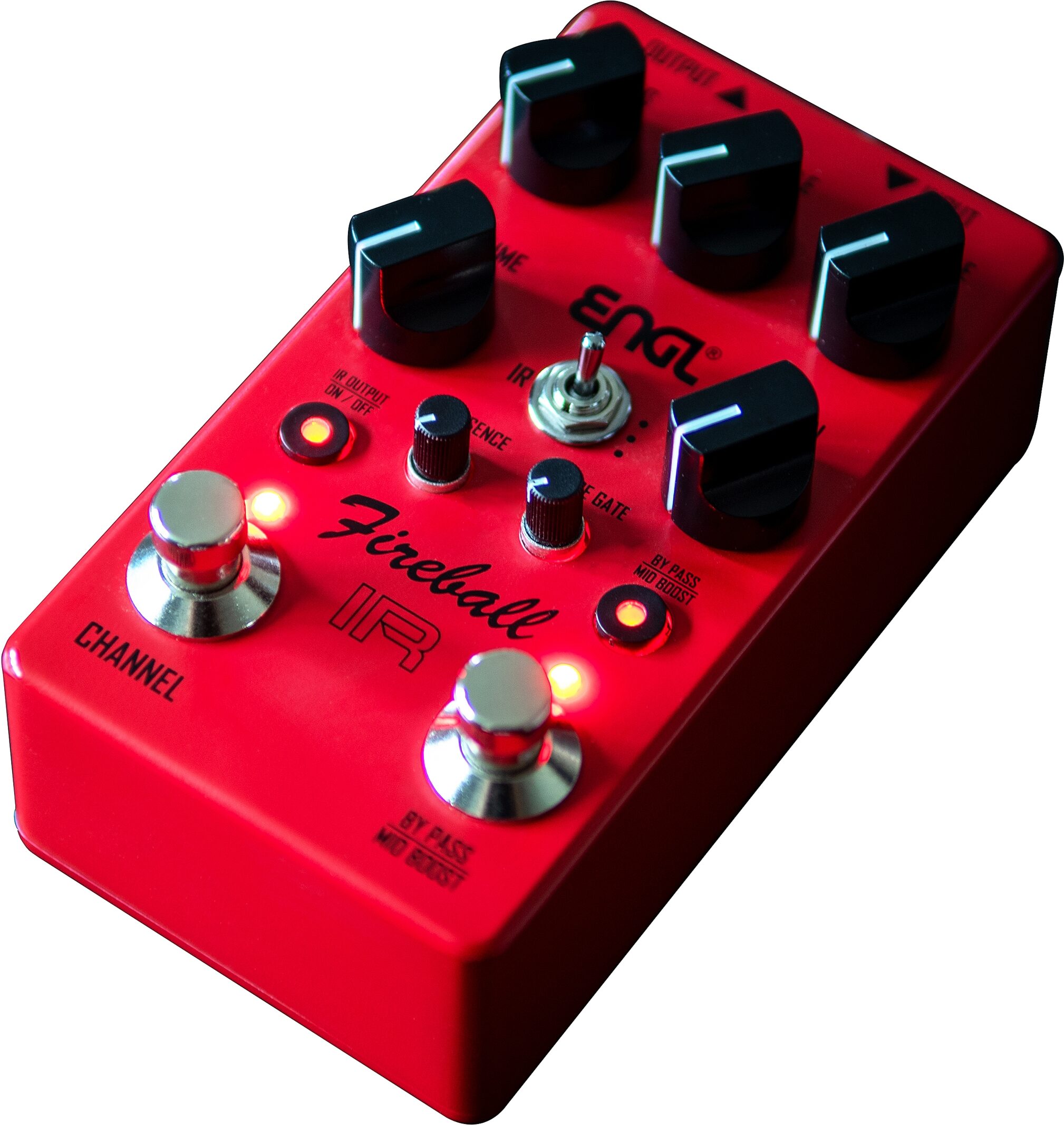 ENGL EP635 Fireball IR Preamp Pedal, New, Action Position Back