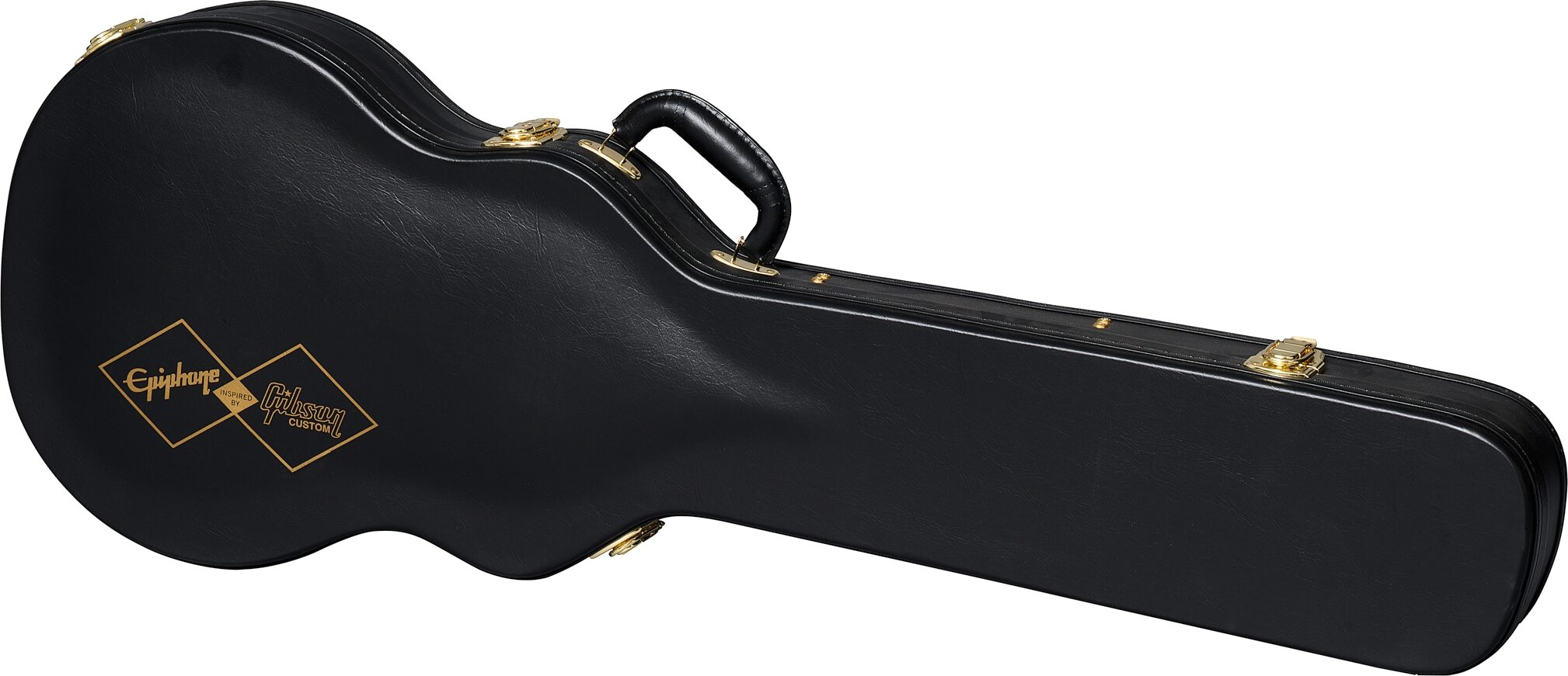 Epiphone Inspired by Gibson Custom Les Paul Custom, Ebony, Open Box (Very Good), Action Position Back