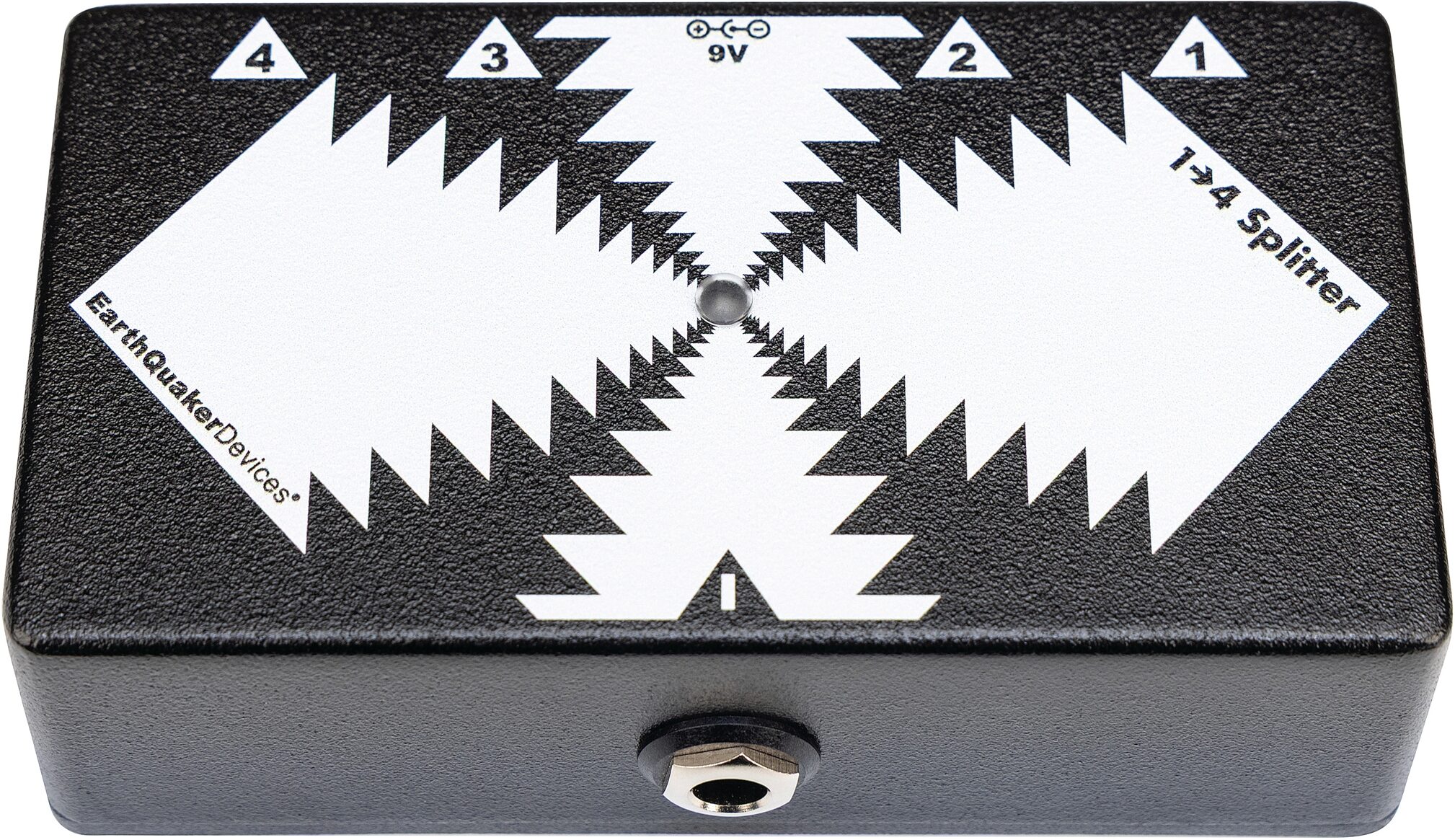 EarthQuaker Devices One to Four Splitter, New, Action Position Back