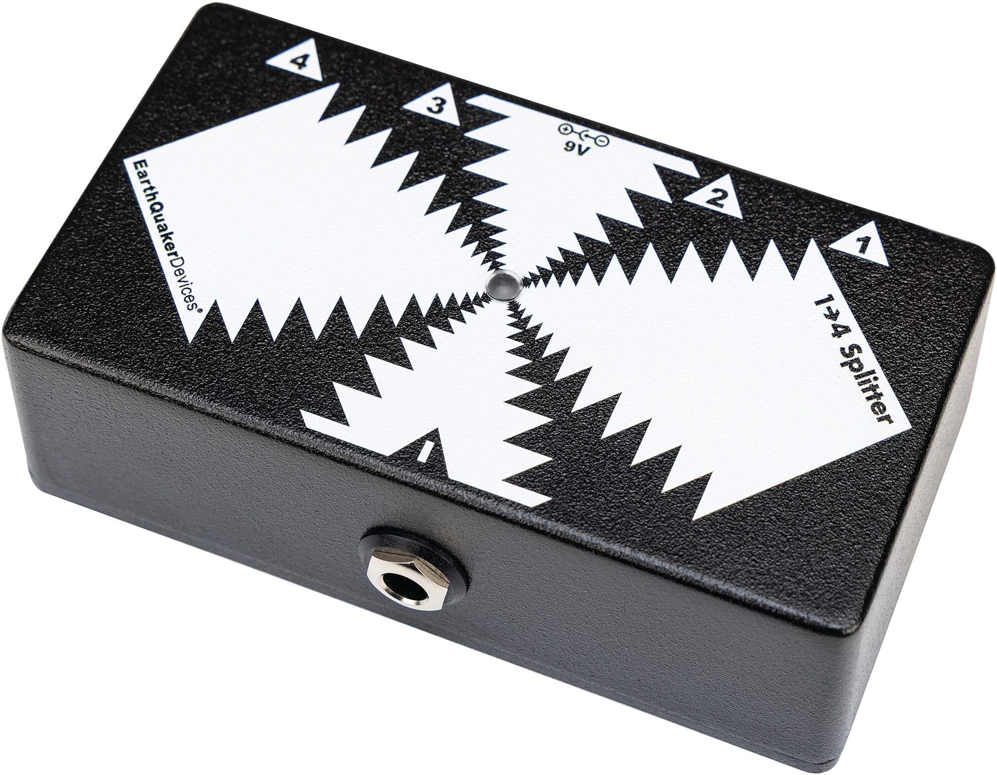 EarthQuaker Devices One to Four Splitter, New, Action Position Back