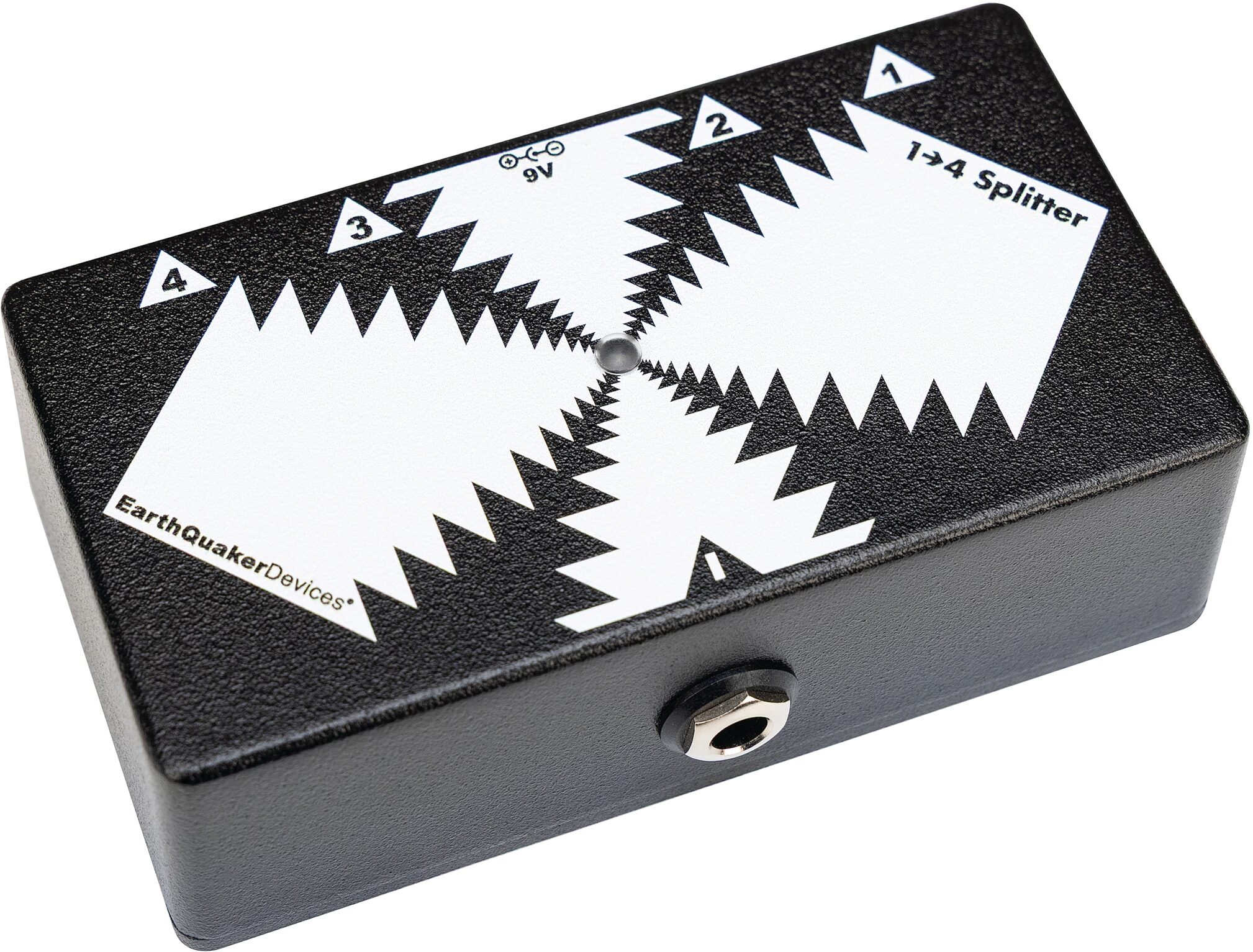 EarthQuaker Devices One to Four Splitter, New, Action Position Back