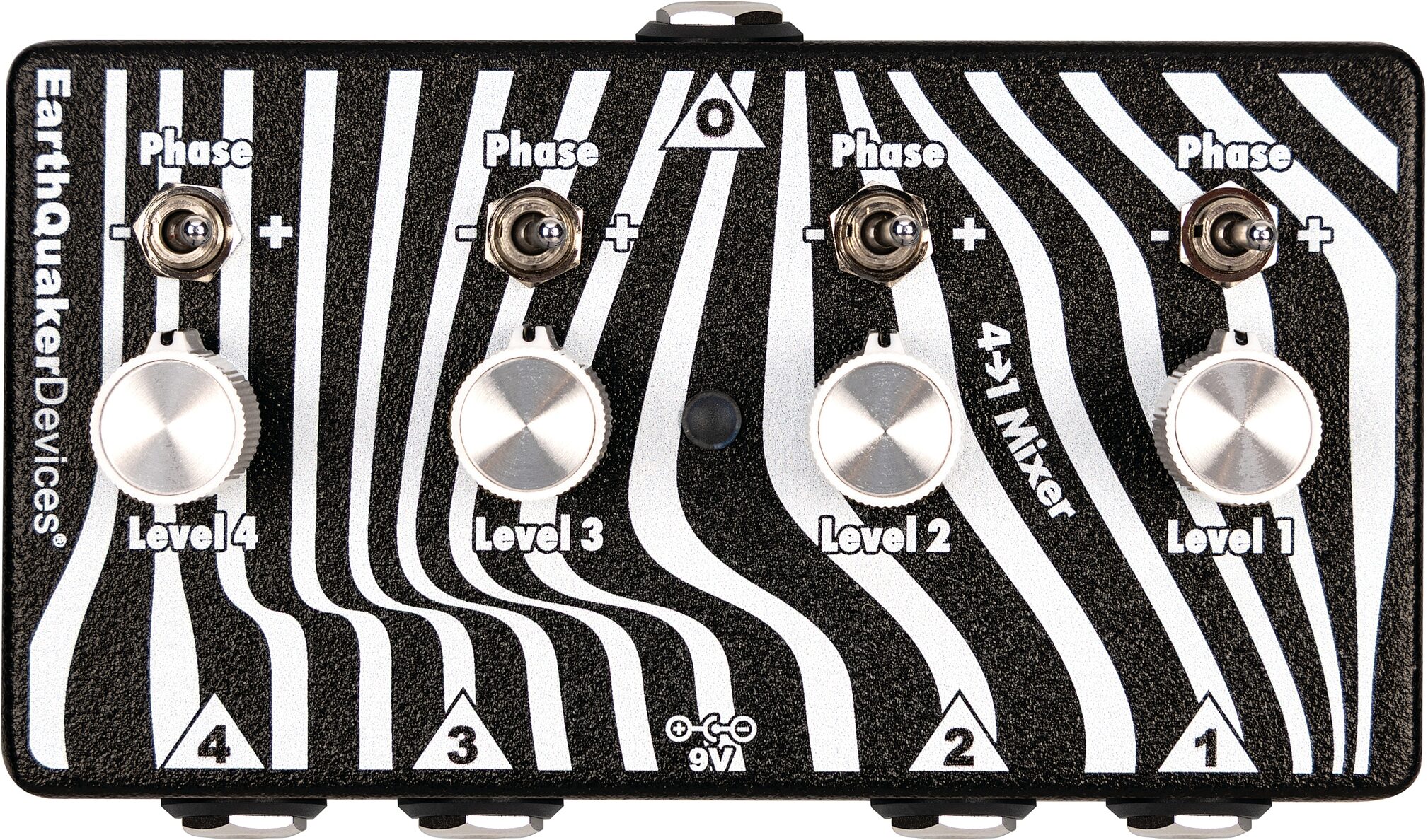 EarthQuaker Devices Four to One Mixer Utility Pedal, New, Action Position Back